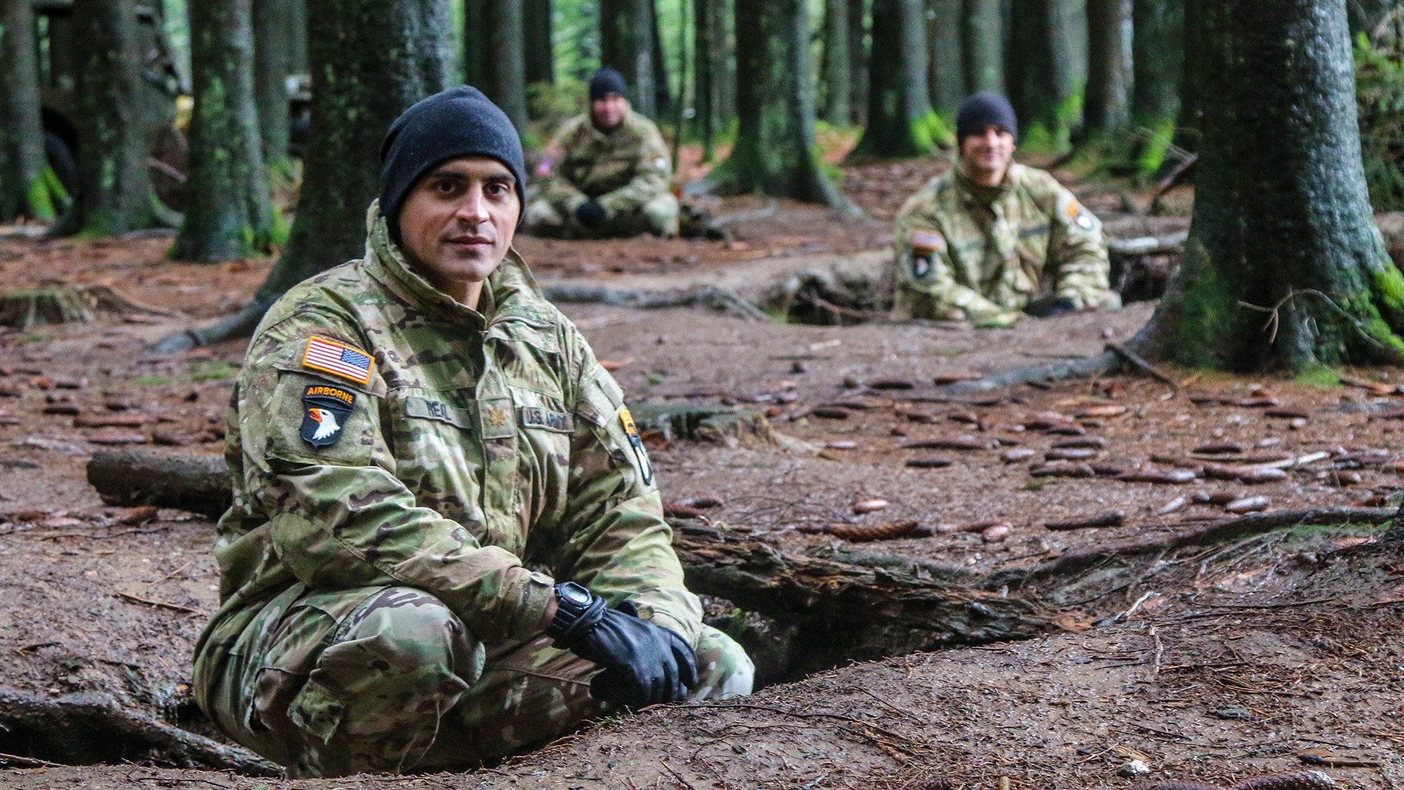 2048x1152 101st Airborne Division visits Bastogne and Ardennes, Belgium