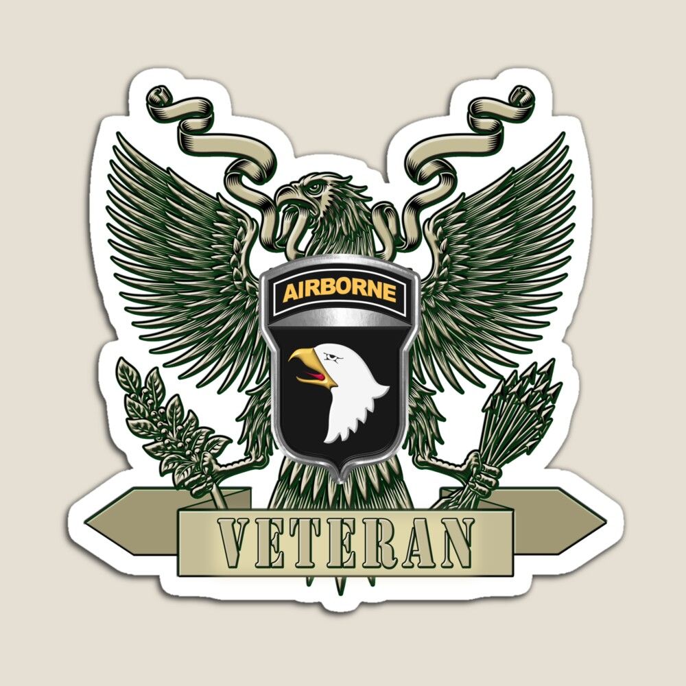 1000x1000 101st Airborne Division Veteran Greeting Card