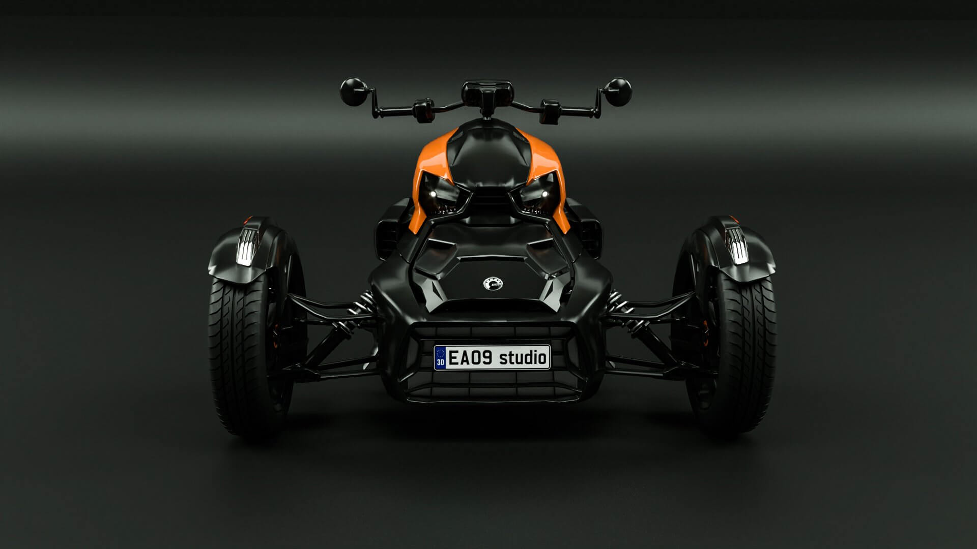 1920x1080 BRP Can Am Ryker 900 3D Model
