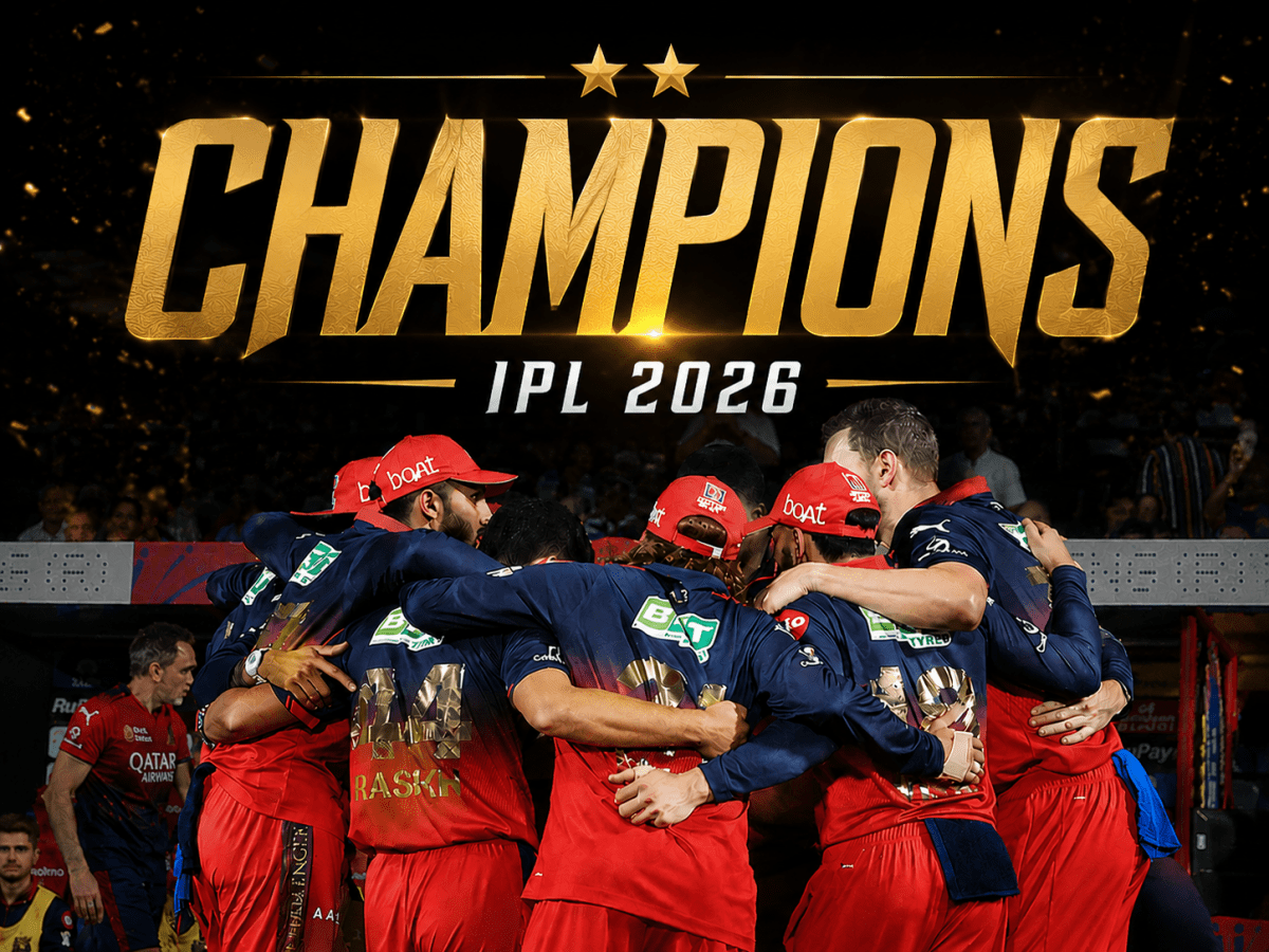 1200x900 Royal Challengers Bengaluru Win IPL Defeat Gujarat Titans by 5 Wickets to Lift Their Second Indian Premier League Trophy. Latest cricket News