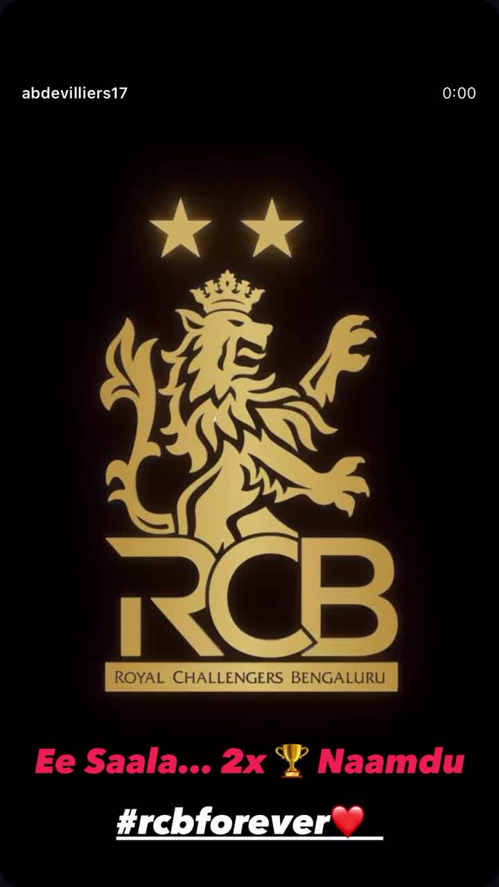 720x1280 RCB Wins IPL 2026. Siraj Congratulates; Fan Celebrations Rampant