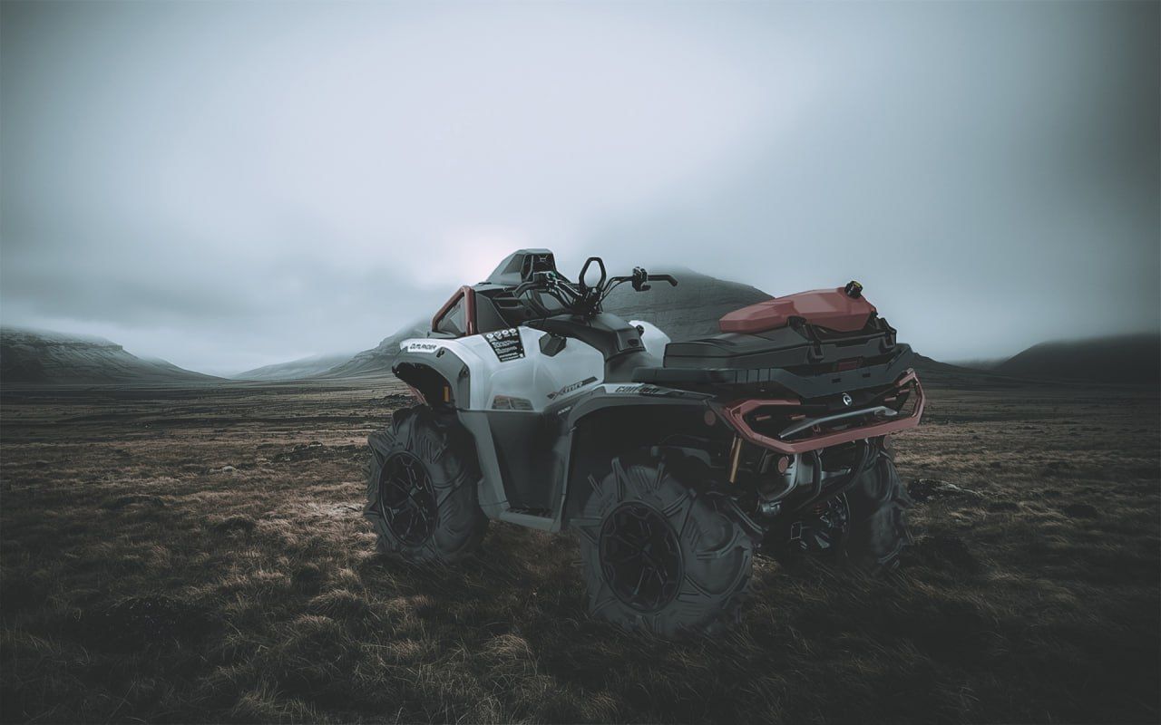 1280x800 ATV BOX For BRP Can Am Outlander 850 1000 XMR