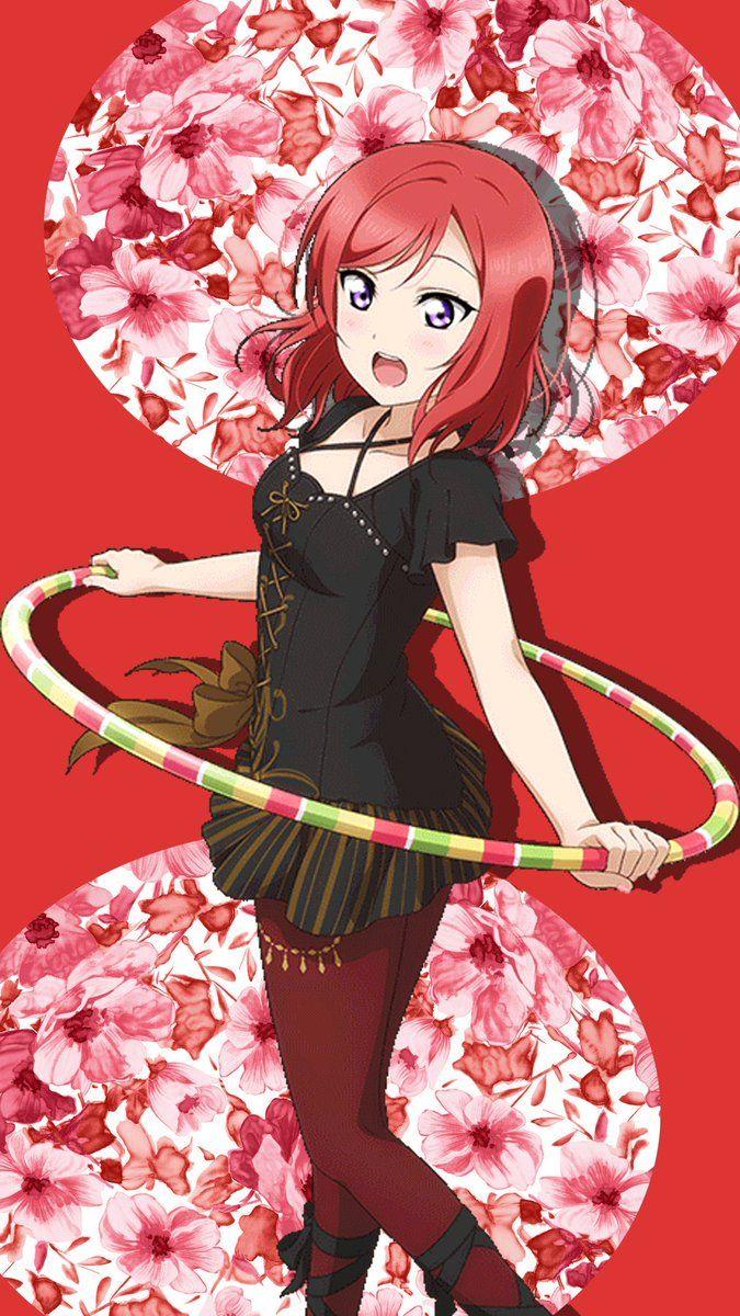 675x1200 Love Live Maki Nishikino Circus Phone wallpaper } ♢RT or FAV if you use♢
