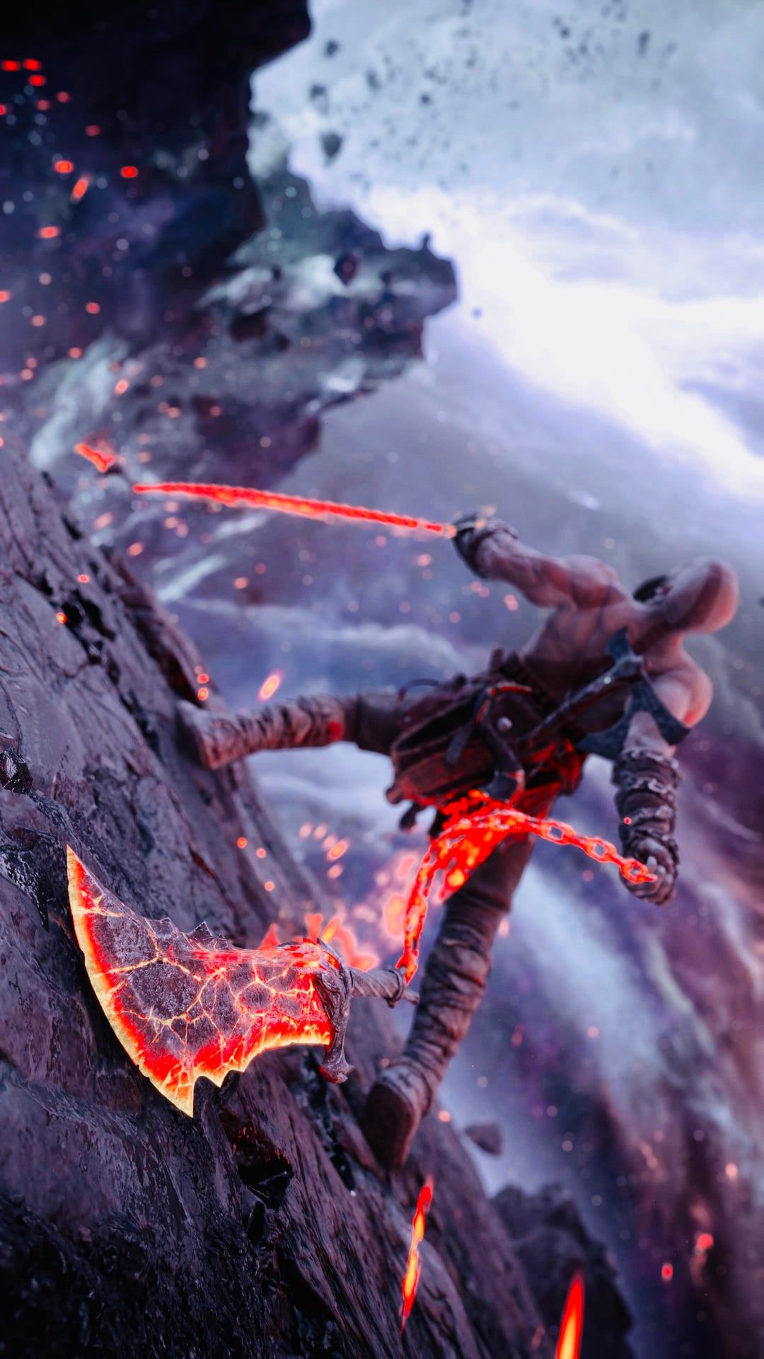 1080x1920 GOW3 Ragnarok Phone Wallpaper For Grabs