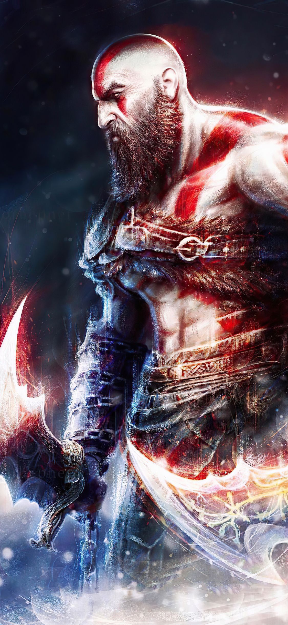 1125x2436 God Of War Ragnarok 5k iPhone XS, iPhone iPhone X , HD 4k Wallpaper, Image, Background, Photos and Picture