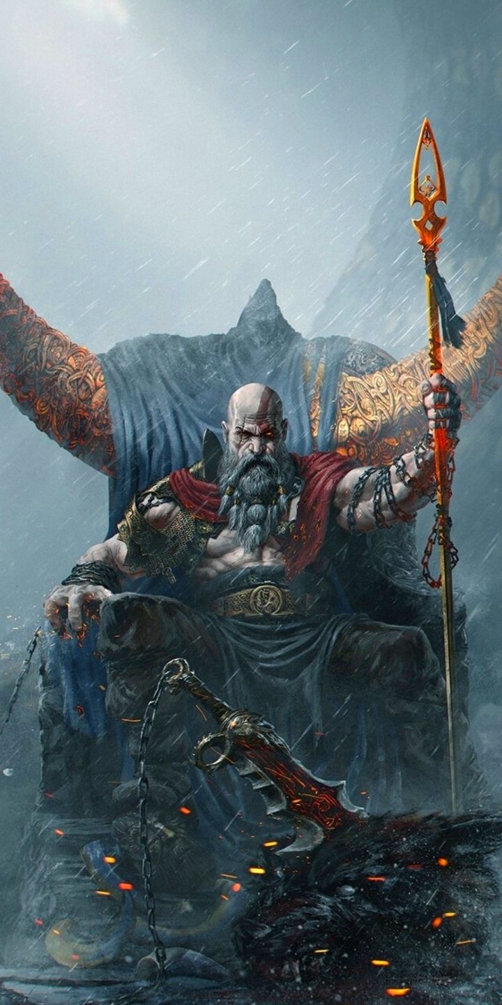720x1440 God Of War: Ragnarök Phone Wallpaper: Free 4K & HD Downloads