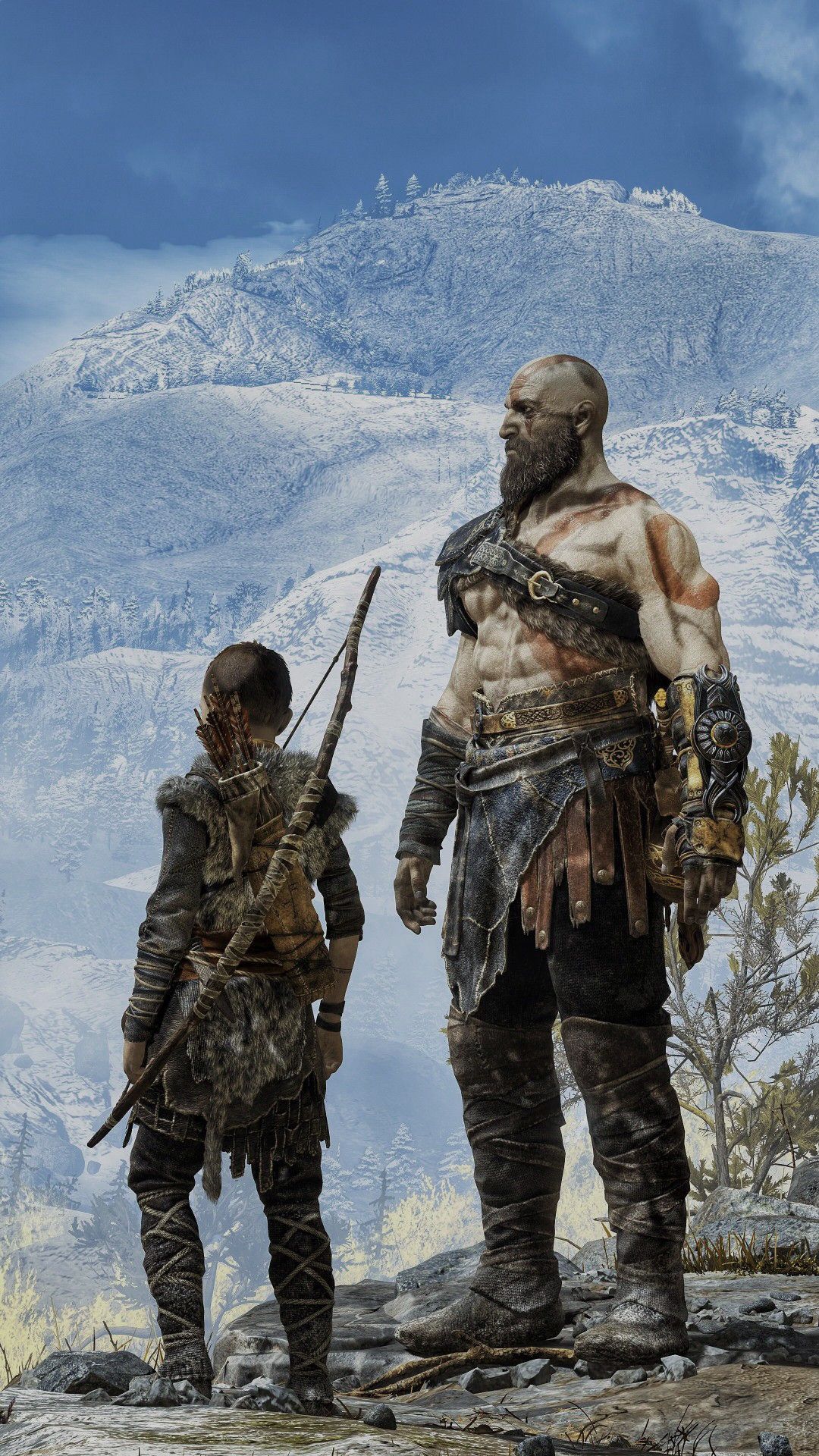 1080x1920 God Of War Ragnarok iPhone Wallpaper