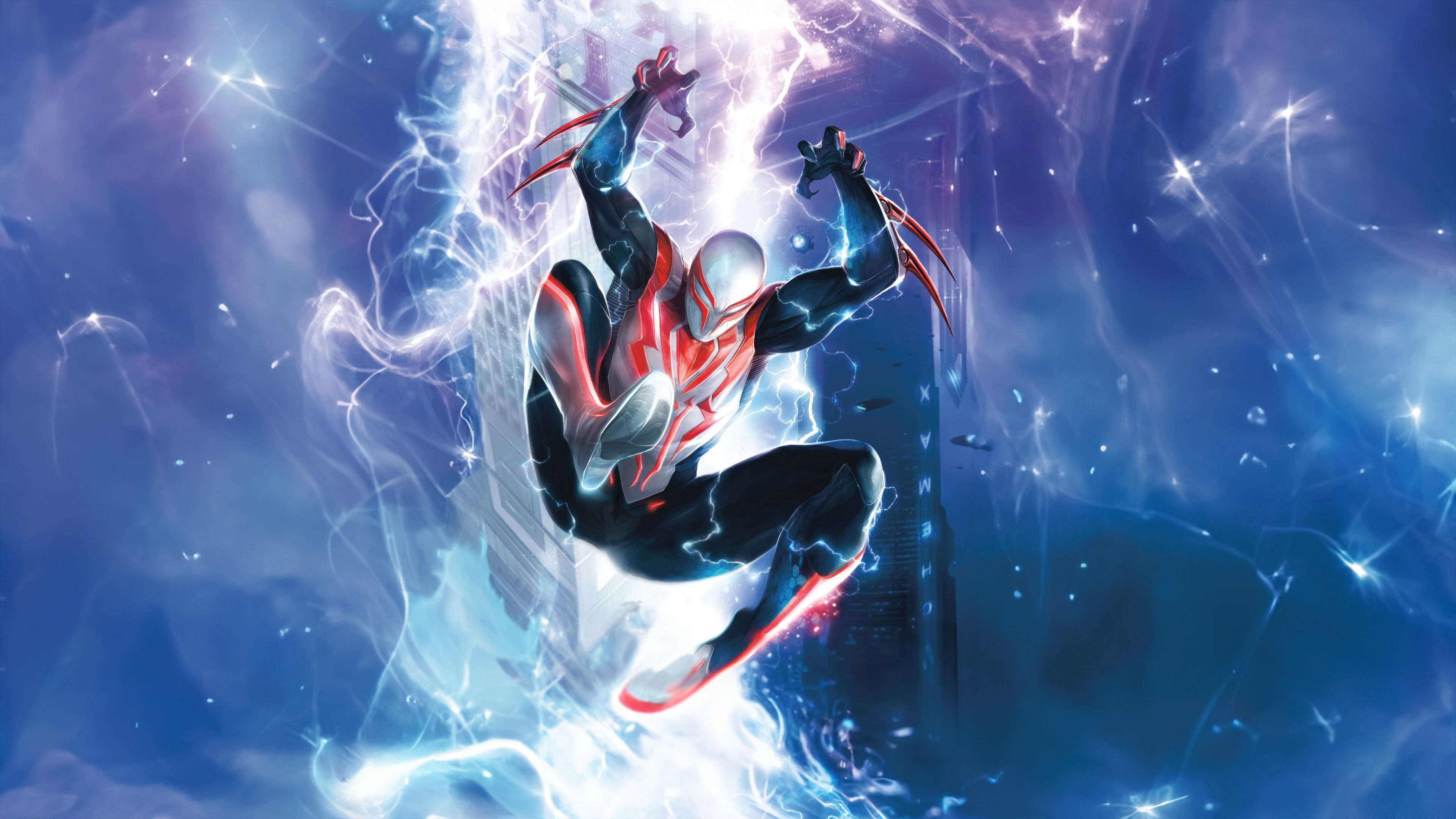 3840x2160 Spider Man 2099 Wallpaper 4K, 5K, Marvel Superheroes, Spiderman