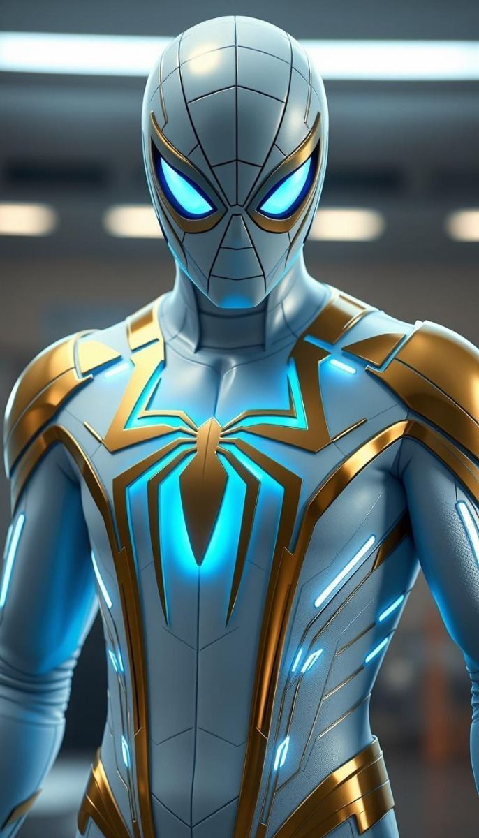 686x1200 white #spiderman #wallpaper #marvel