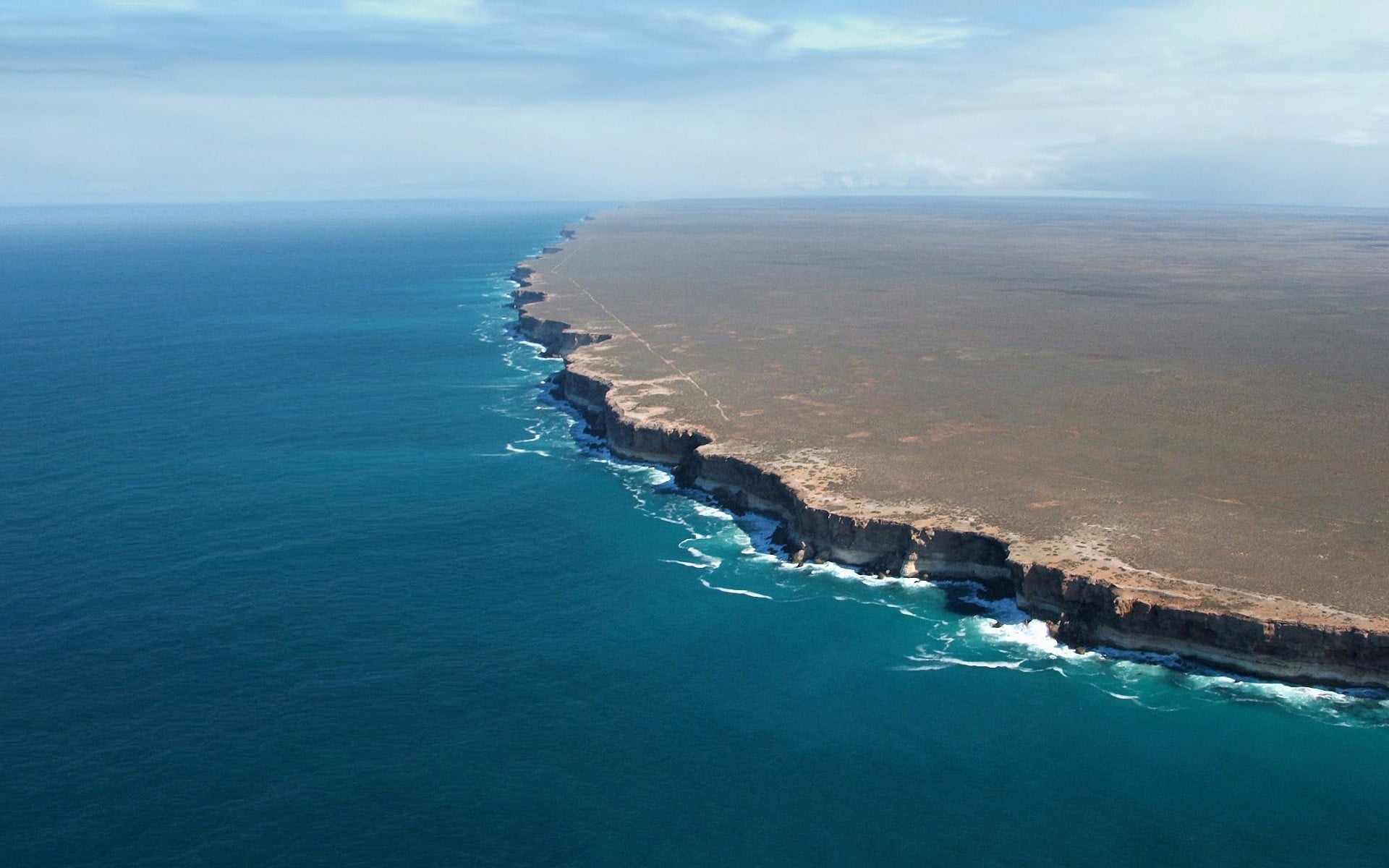 1920x1200 Ocean and mountain landscape, nature, landscape, Australia HD wallpaper