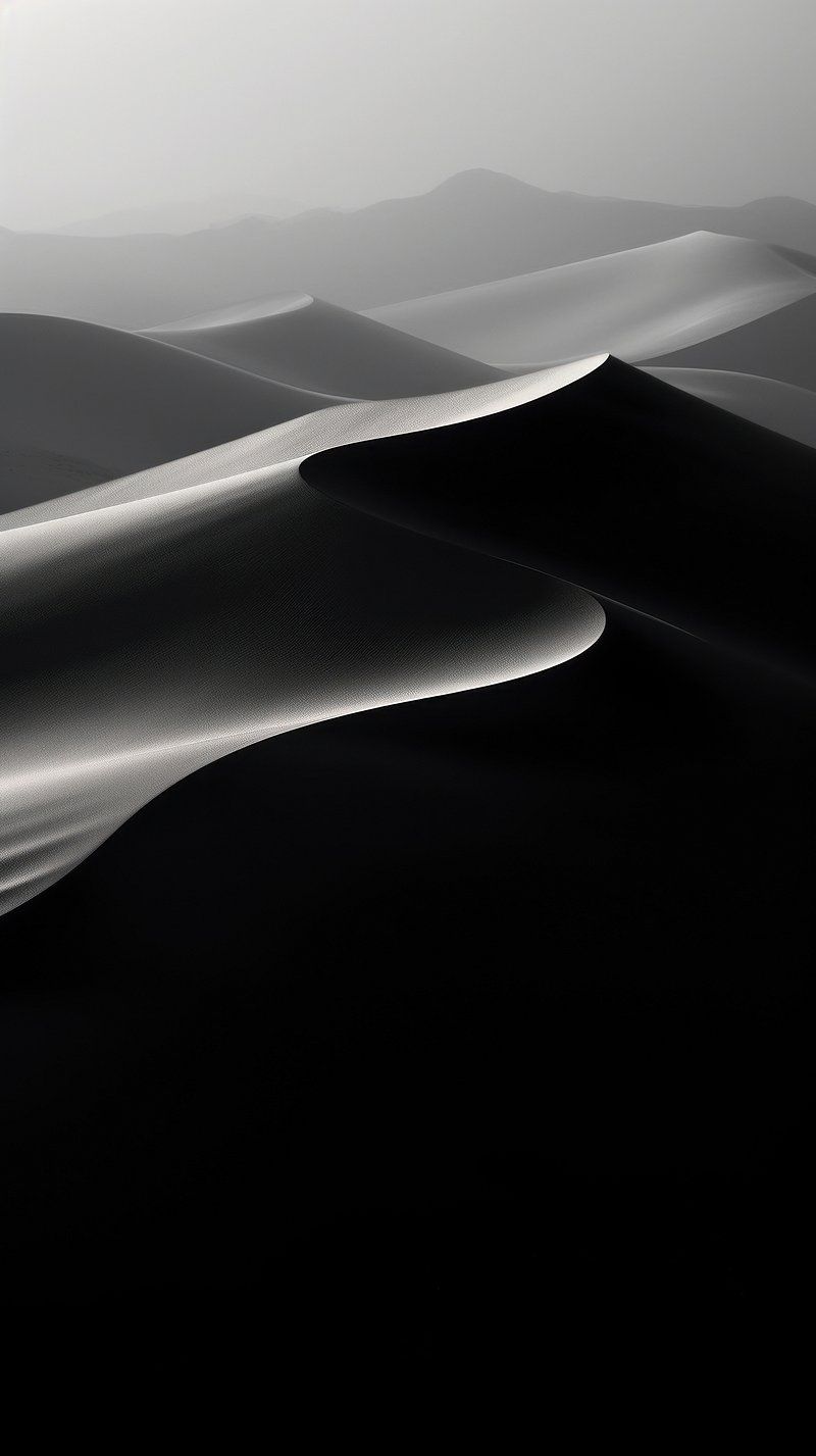 800x1427 Minimalist iPhone Wallpaper White Sand Dune Image Wallpaper