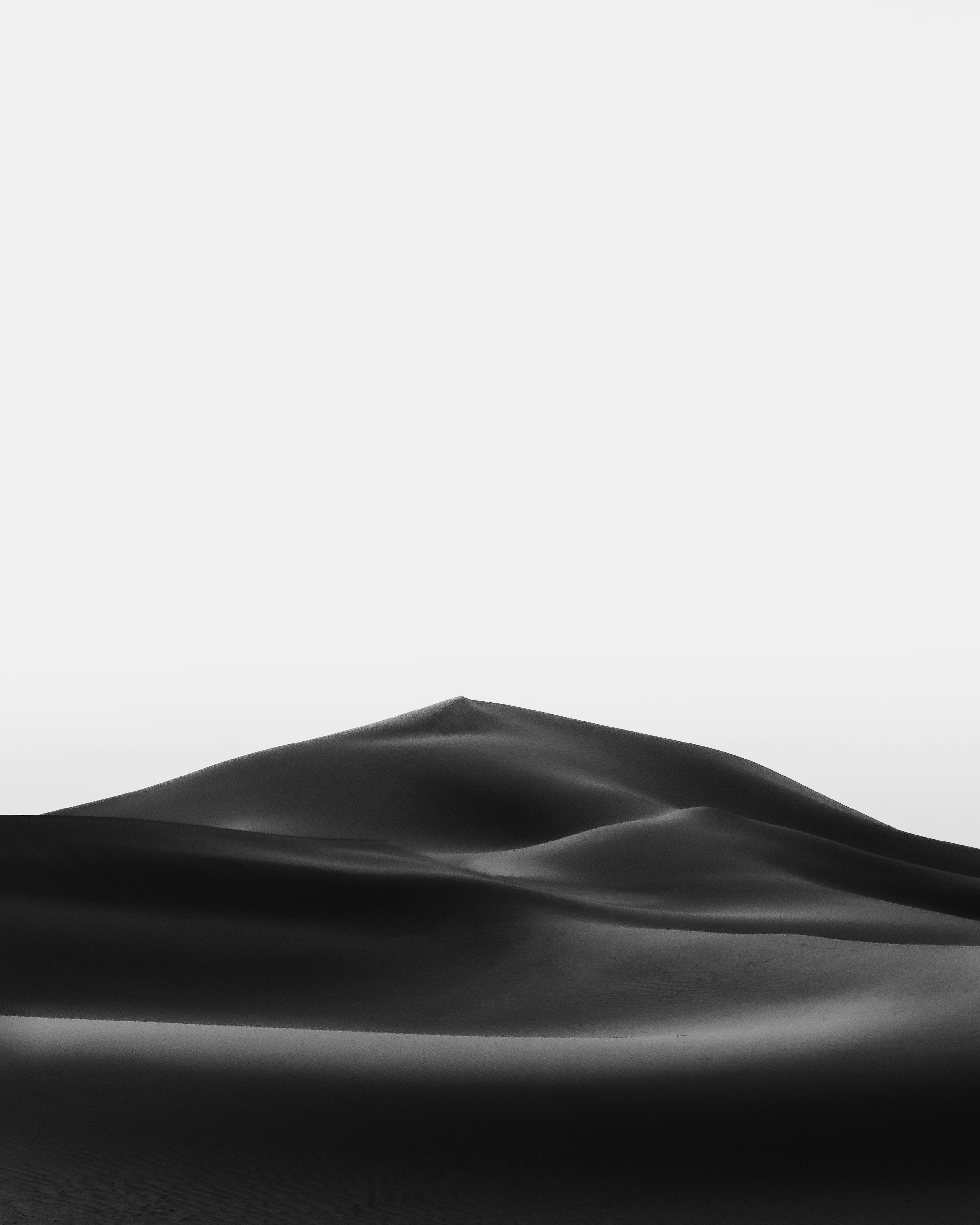 3000x3750 A black and white photo of a desert photo