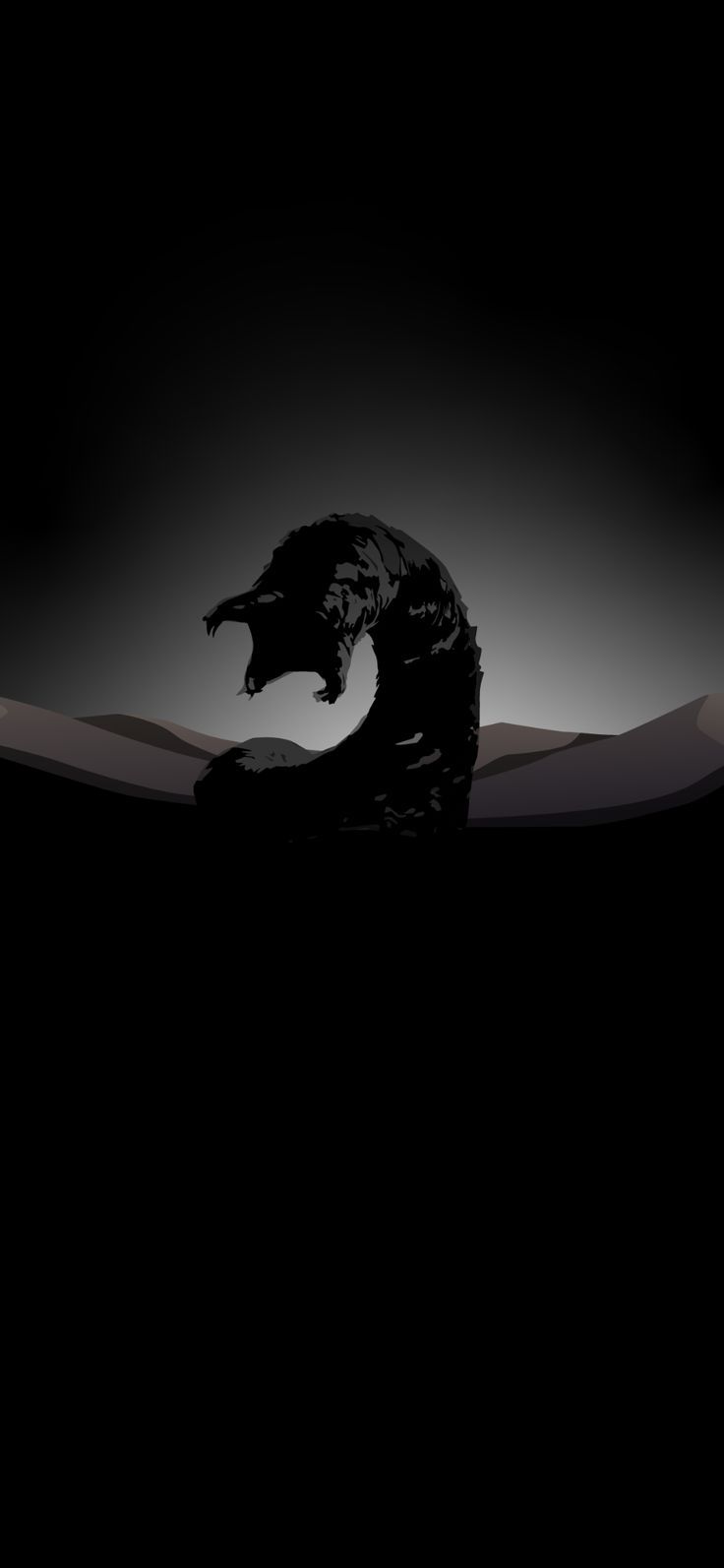 736x1593 DUNE AMOLED PHONE WALLPAPER 4K