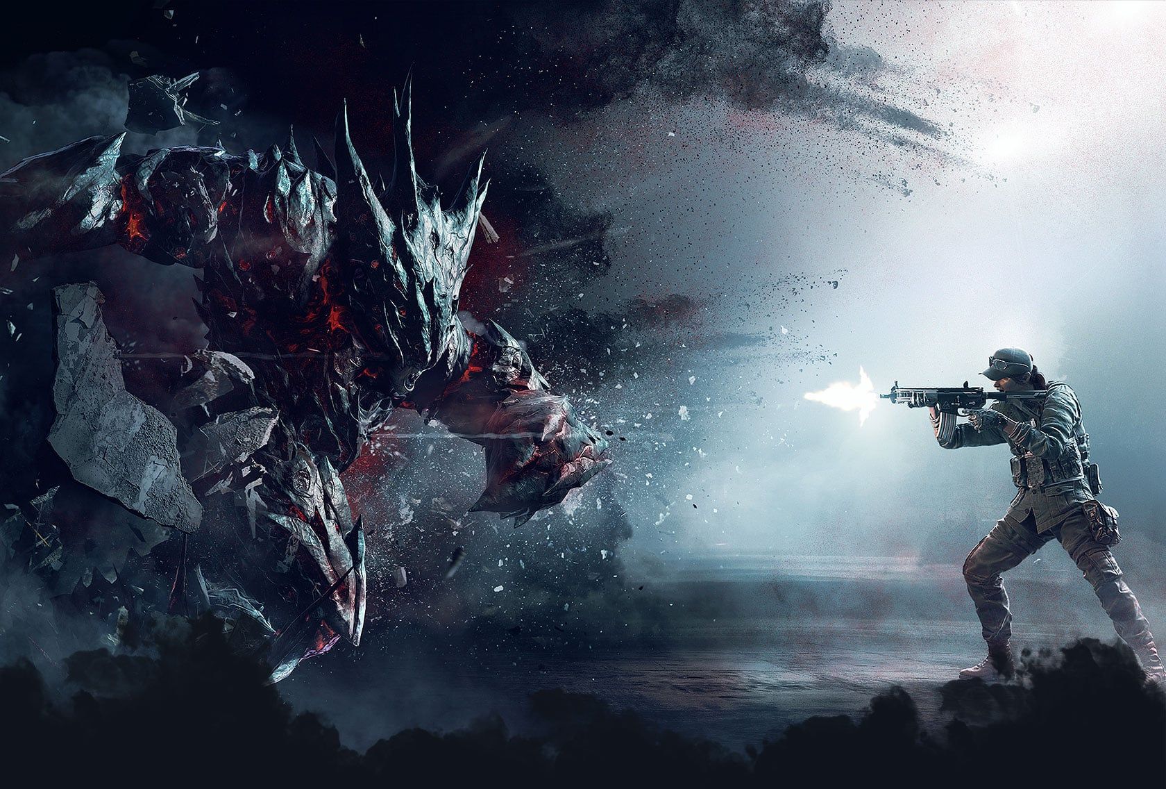 1680x1136 Ash vs Smasher. Rainbow Six Siege. Outbreak Wallpaper. Link Imgur Comments