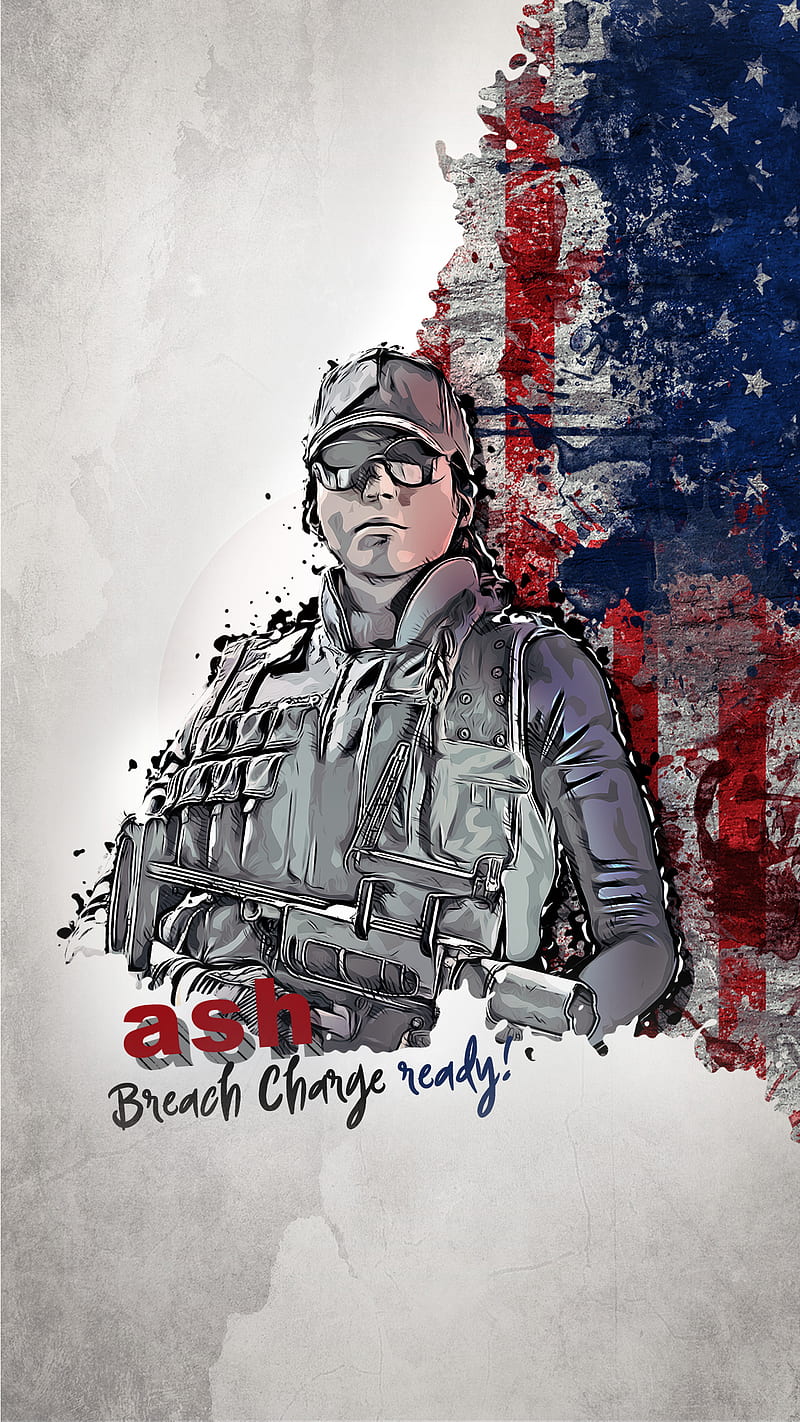 800x1422 Ash Operator, rainbow six siege, HD phone wallpaper