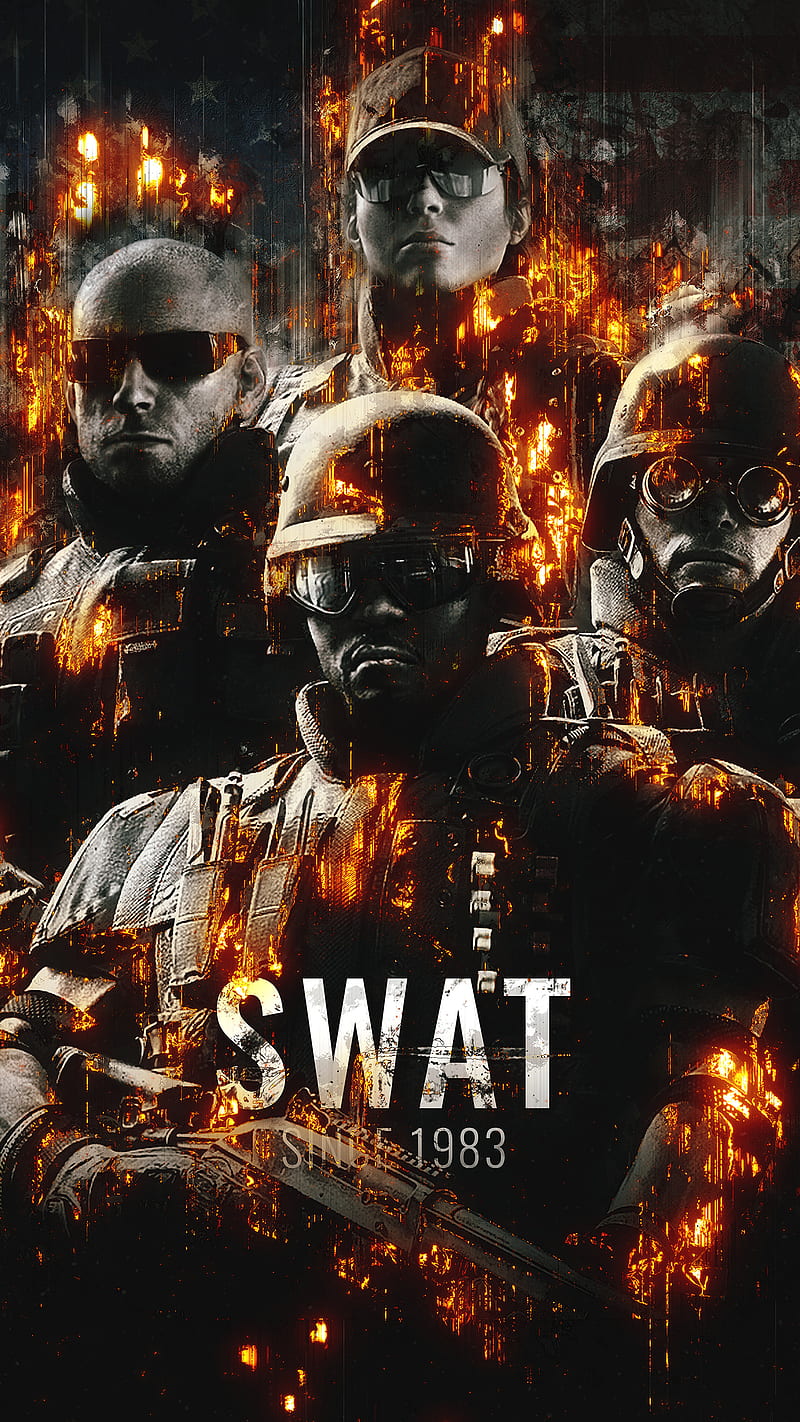 800x1422 Swat, ash, castle, pulse, rainbow six siege, thermite, HD phone wallpaper