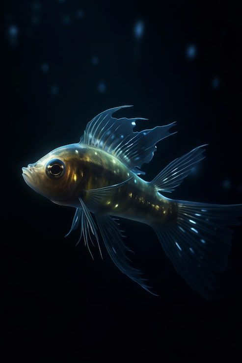 493x740 Molly fish motion Image
