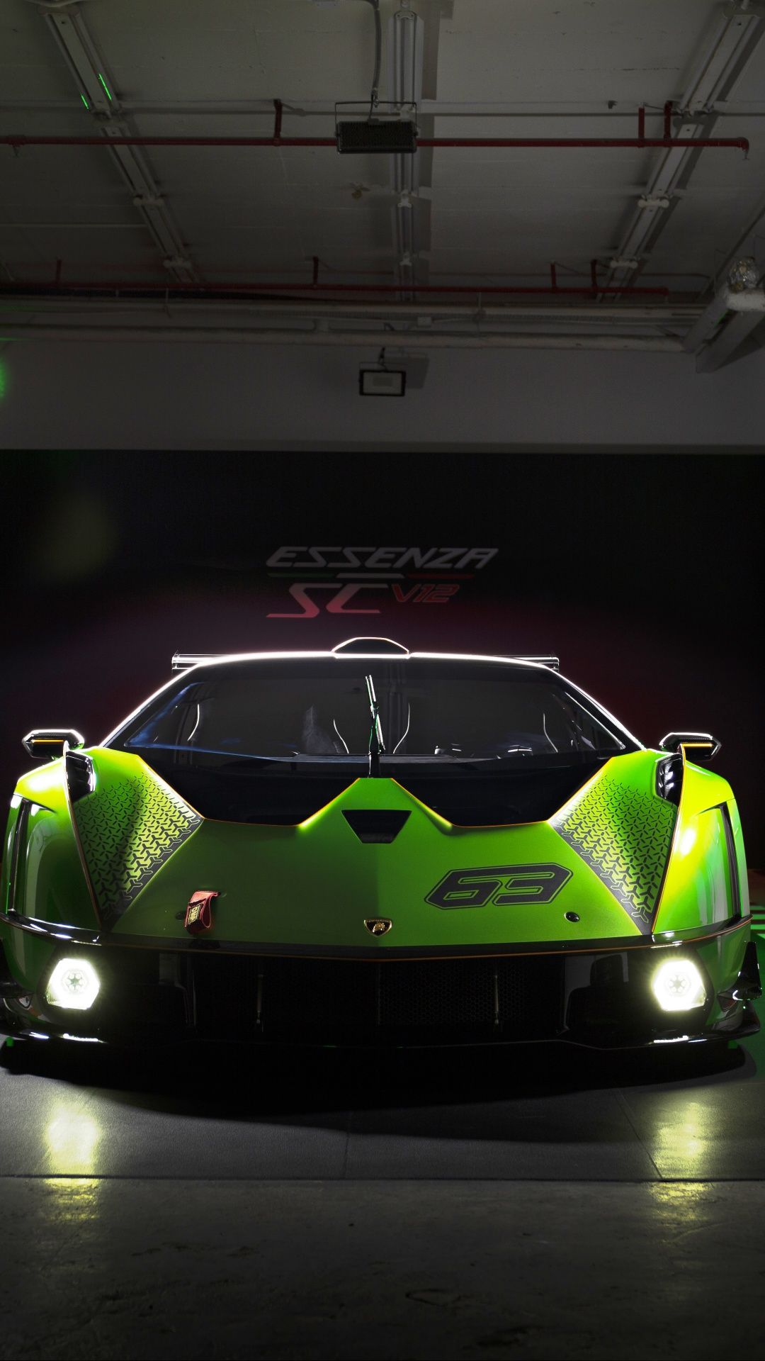 1080x1920 Lamborghini Essenza SCV12 Wallpaper 4K, Hypercars, 5K