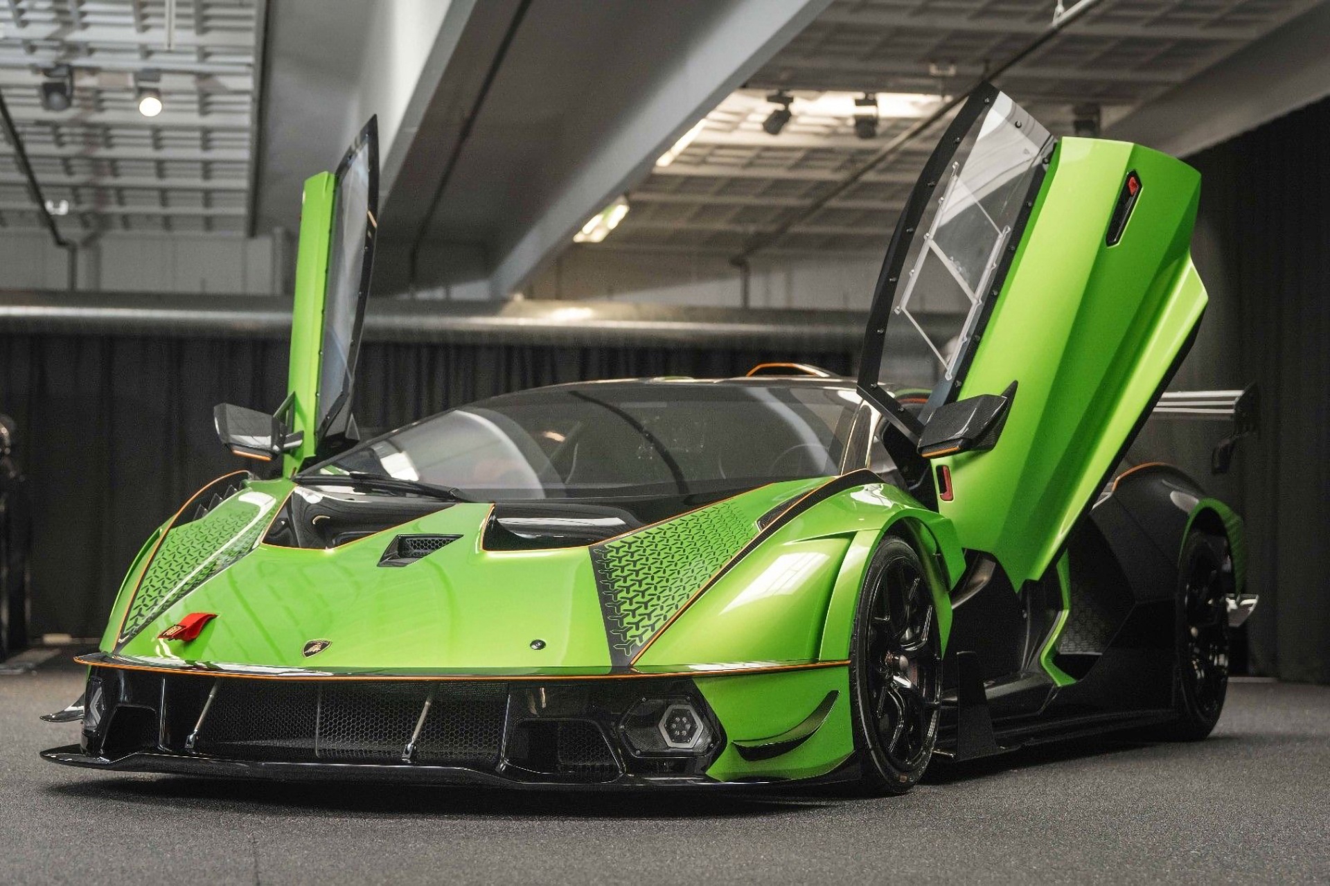1920x1279 Wallpaper Lamborghini, Italian Cars, Lamborghini Essenza SCV green cars for mobile and desktop, section lamborghini, resolution 1920x1279