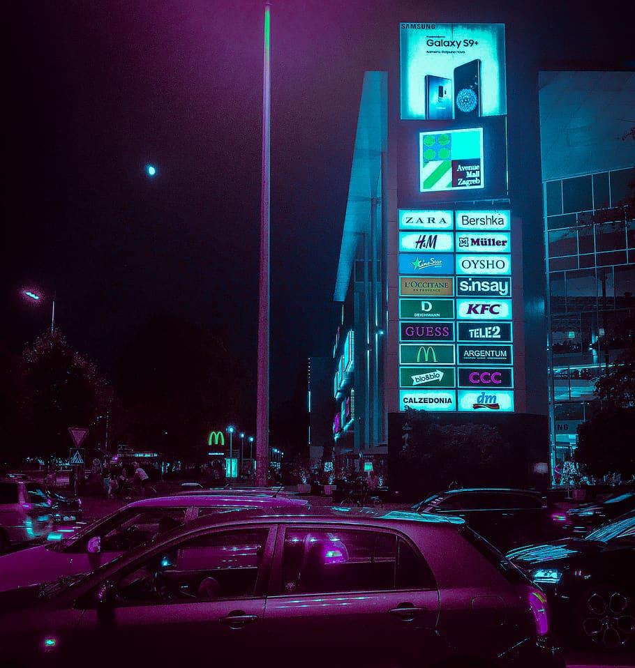 910x958 HD wallpaper: croatia, zagreb, retrowave, retrofuture