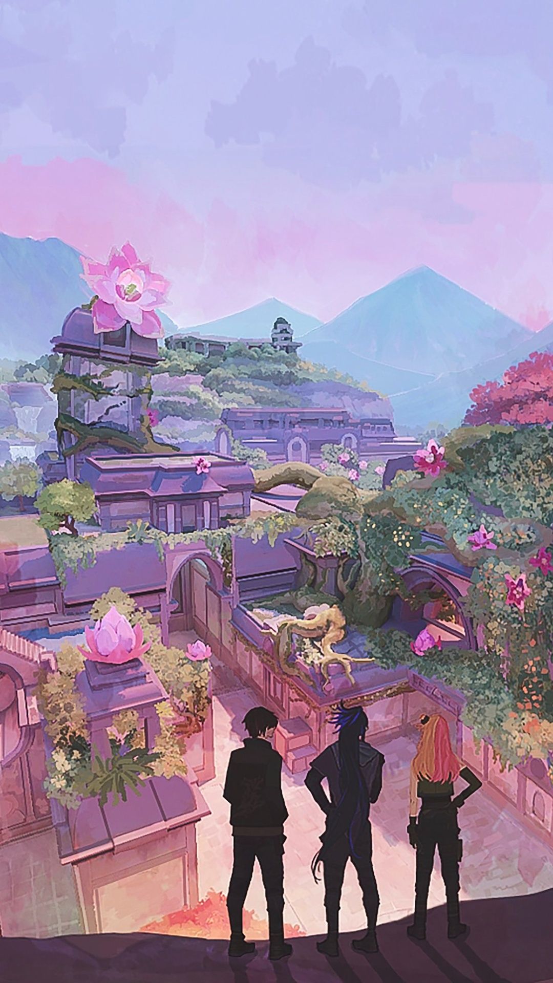 1080x1920 Best Anime Village Wallpaper [ HQ ]