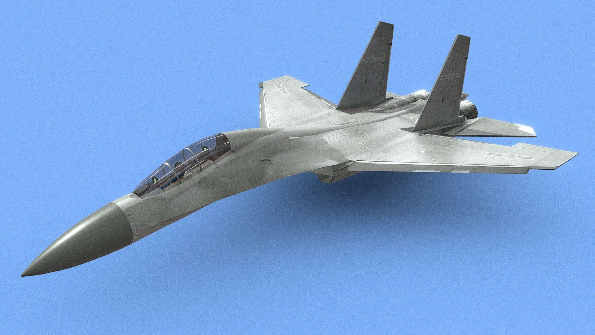 1920x1080 Shenyang J16 Hidden Dragon Free 3D model by andertan [2b950f9]
