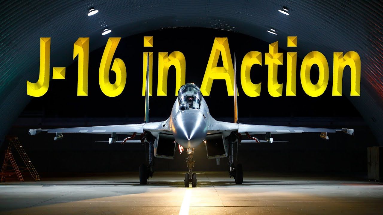1280x720 J 16 Multirole Fighter Jet China. J16 In Action 2020. Shenyang J 16 Jet. IDA Productions
