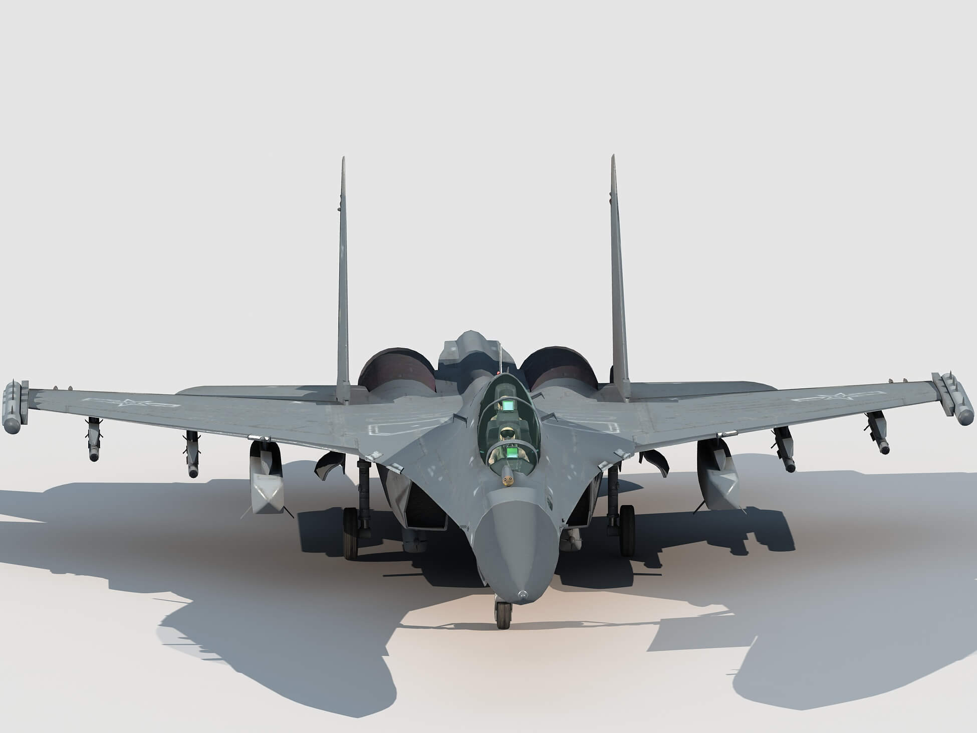 1950x1463 Shenyang J 16 D Ew 3D Model