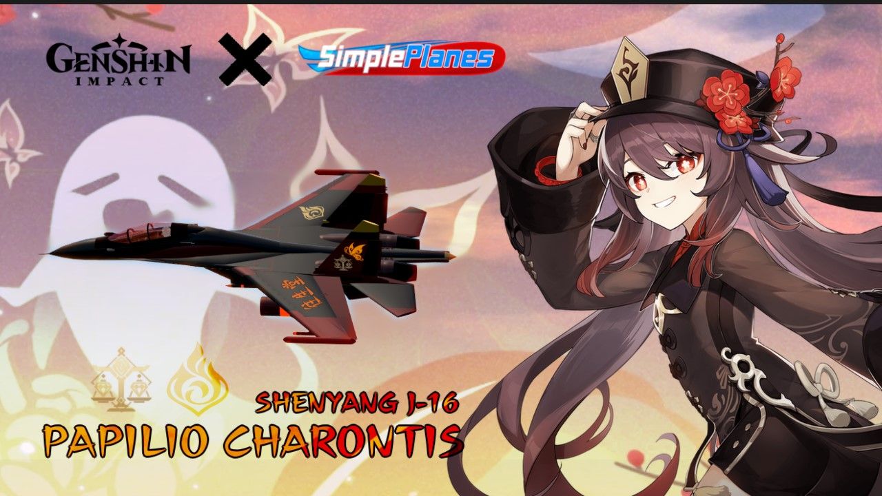 1280x720 SimplePlanes. J 16 Papilio Charontis