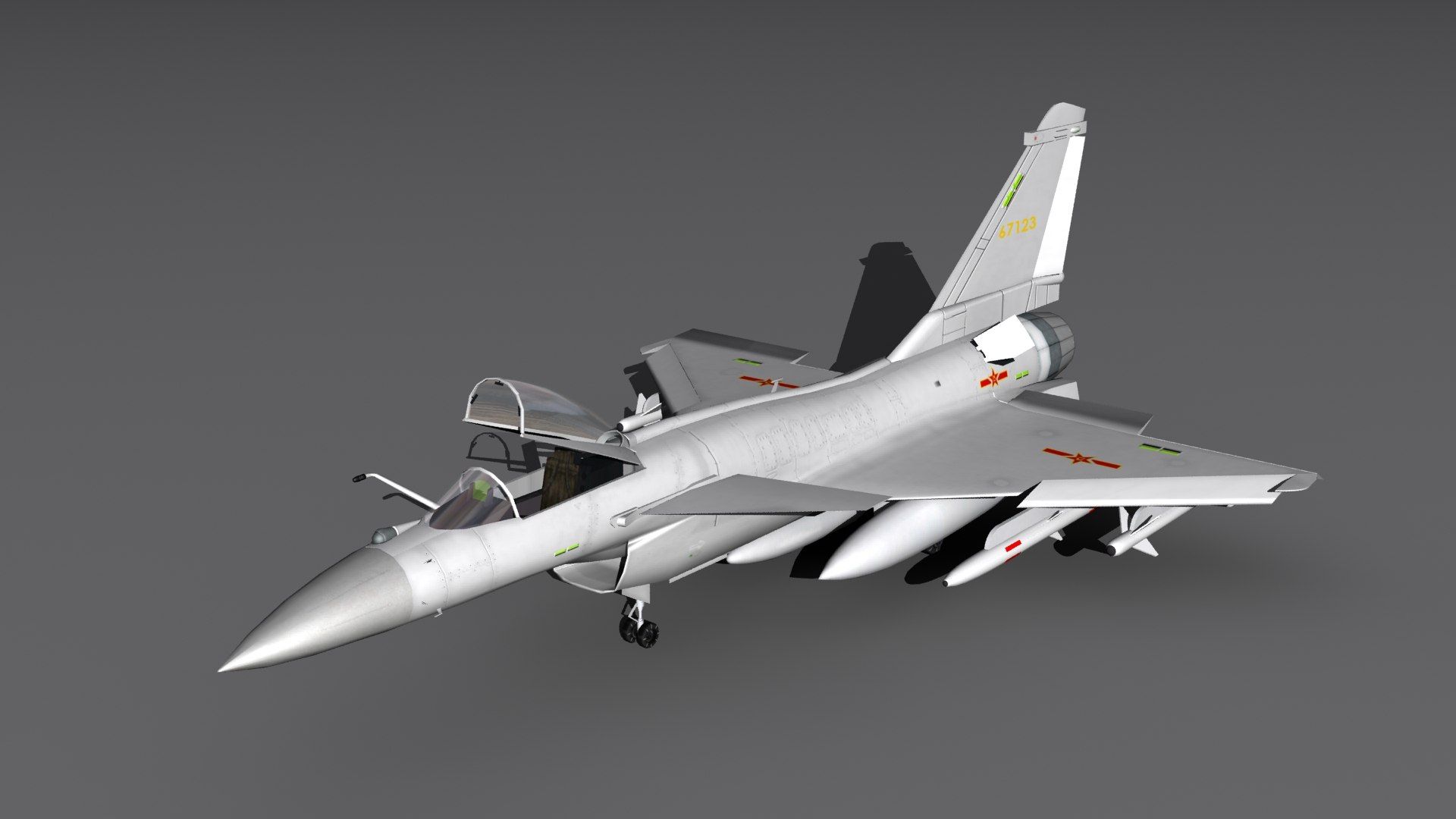 1920x1080 J 10C 3D Model