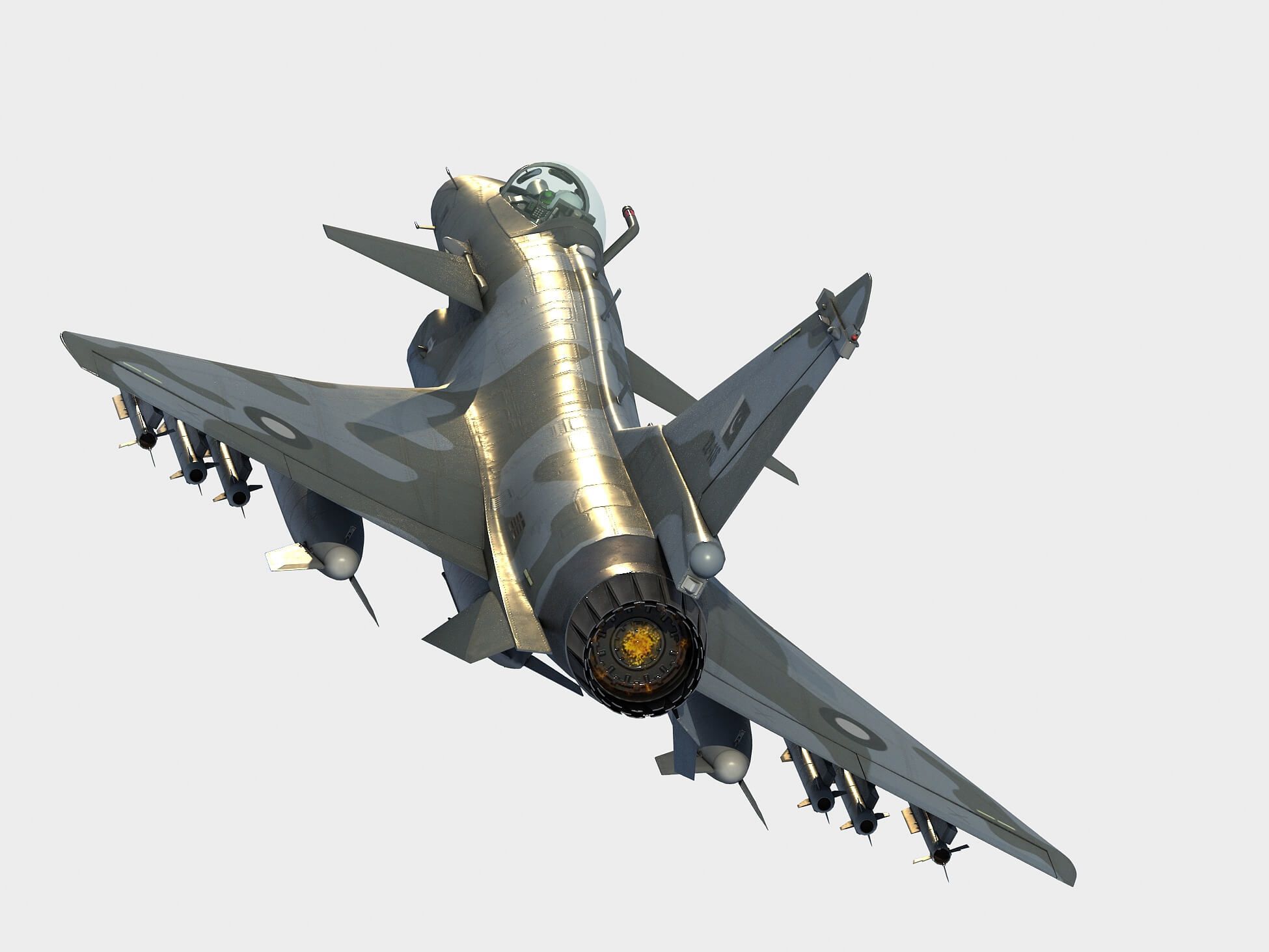 1950x1463 Chengdu J 10C Vigorous Dragon 3D Model