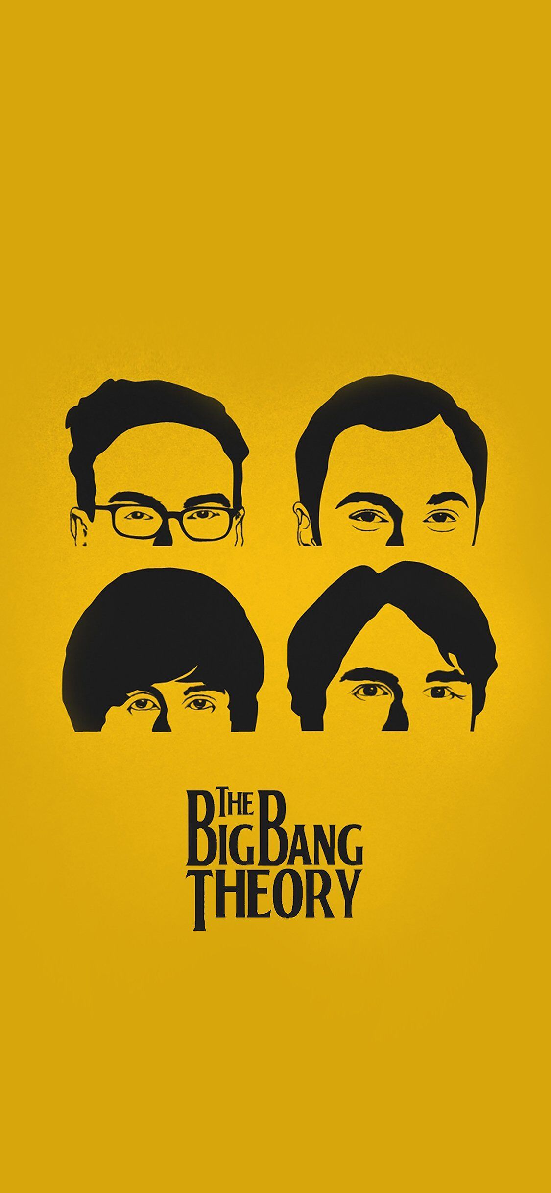 1125x2436 Bigbang Theory Guys Film iPhone Wallpaper
