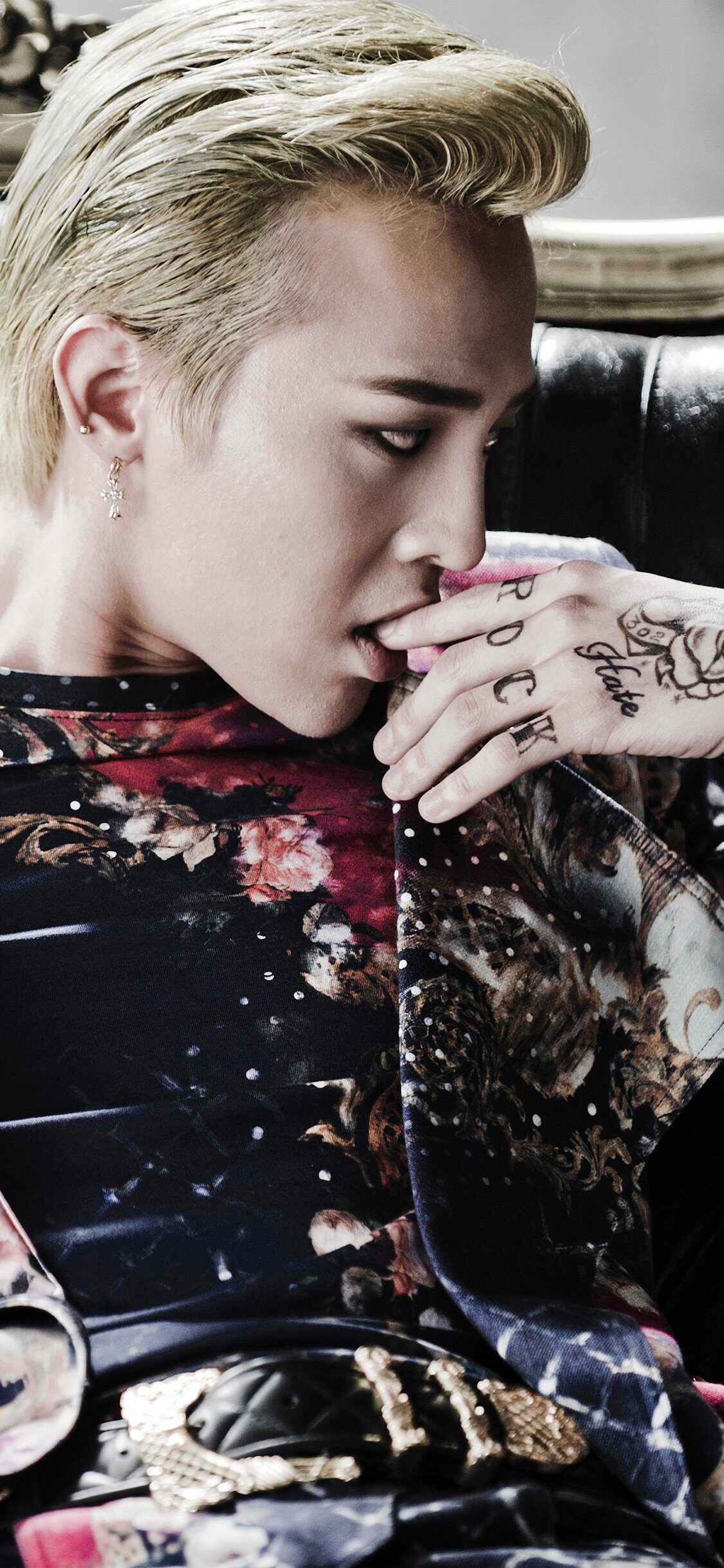 1125x2436 Gdragon Kpop Music Bigbang iPhone Wallpaper