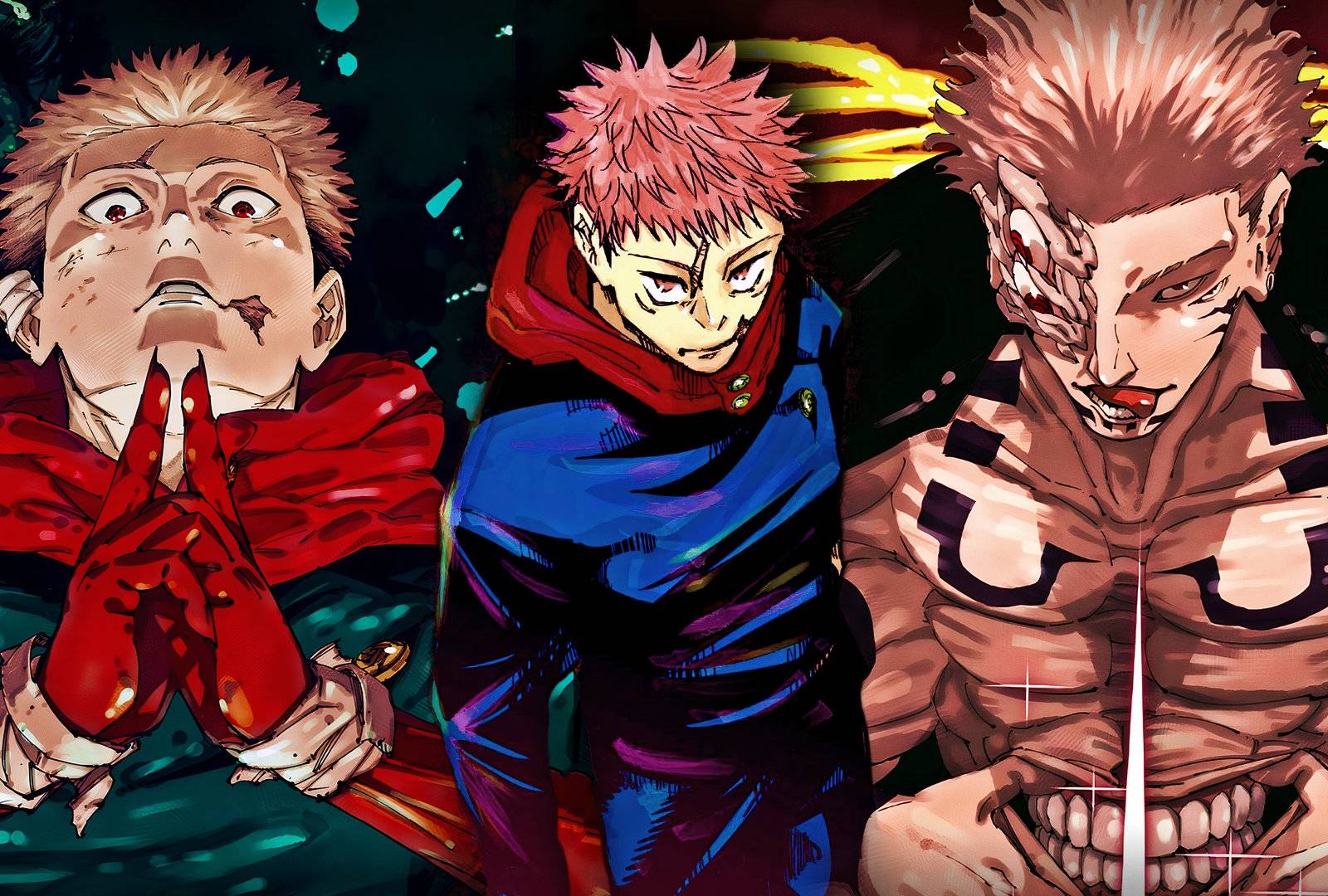 1600x1080 Jujutsu Kaisen Tackles Popular Yuji Theory in New Cover Art