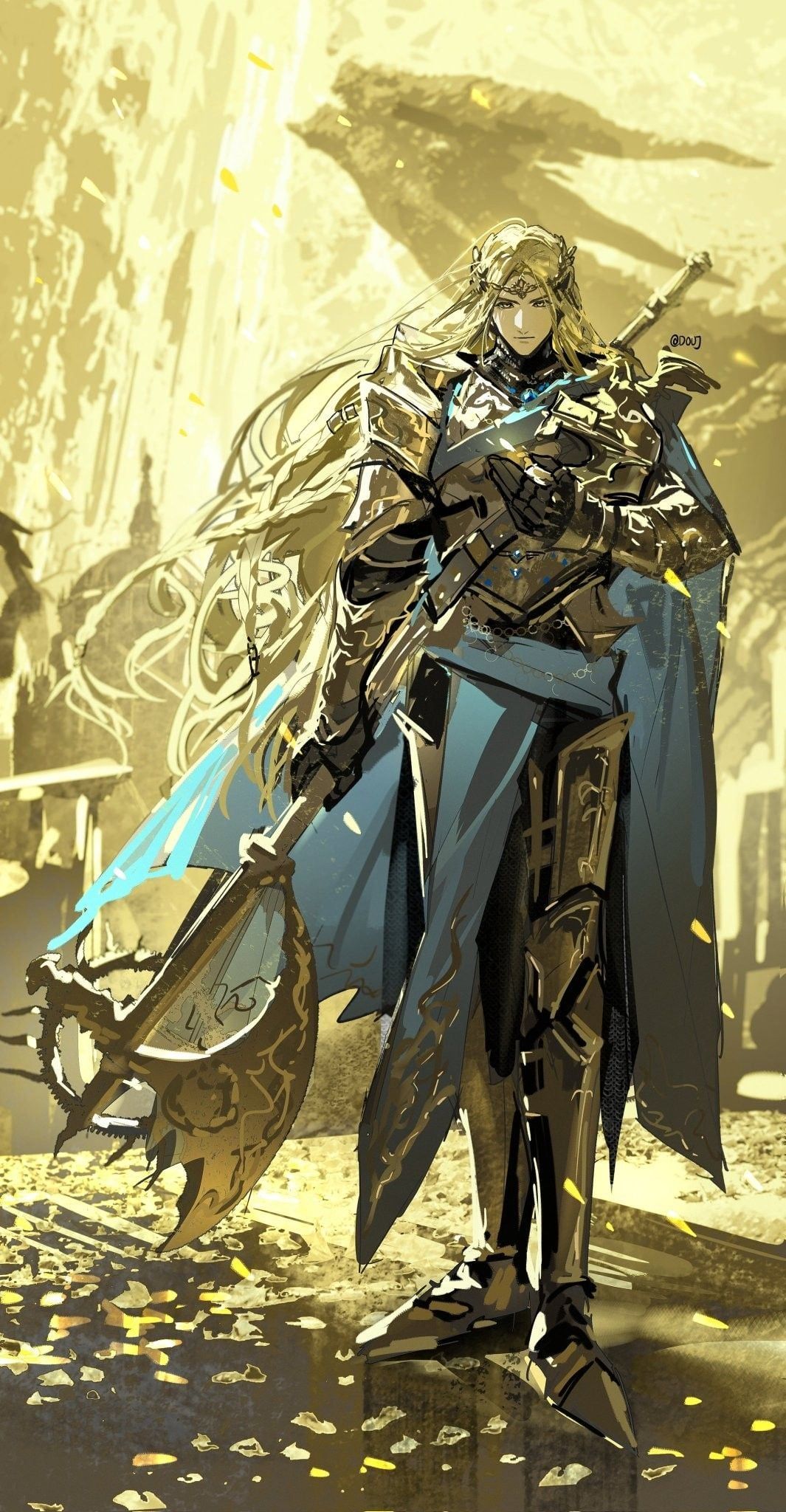 1065x2048 What's your favorite depiction of 'Godwyn the Golden'?