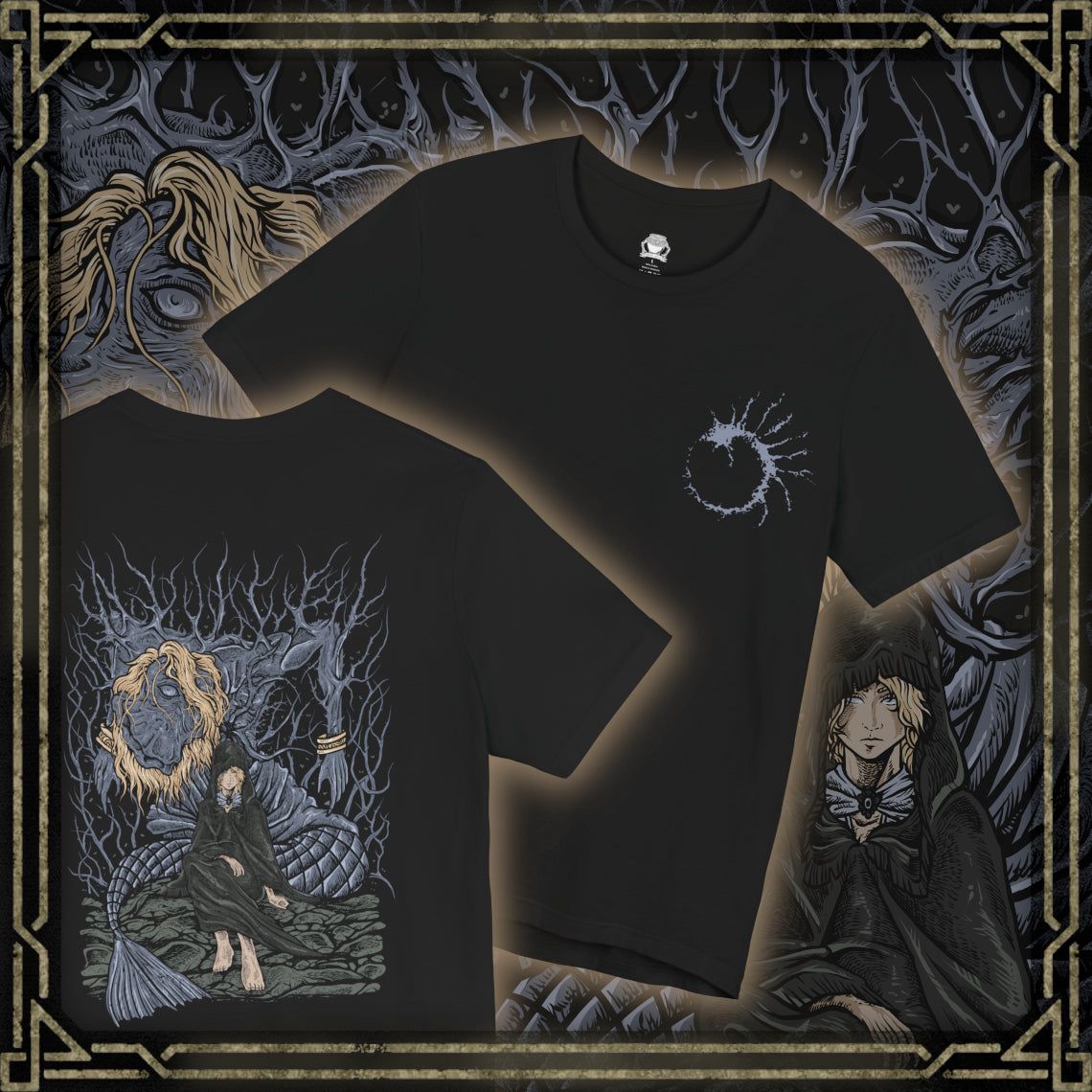 1140x1140 Godwyn The Golden And Fia Double Sided T Shirt