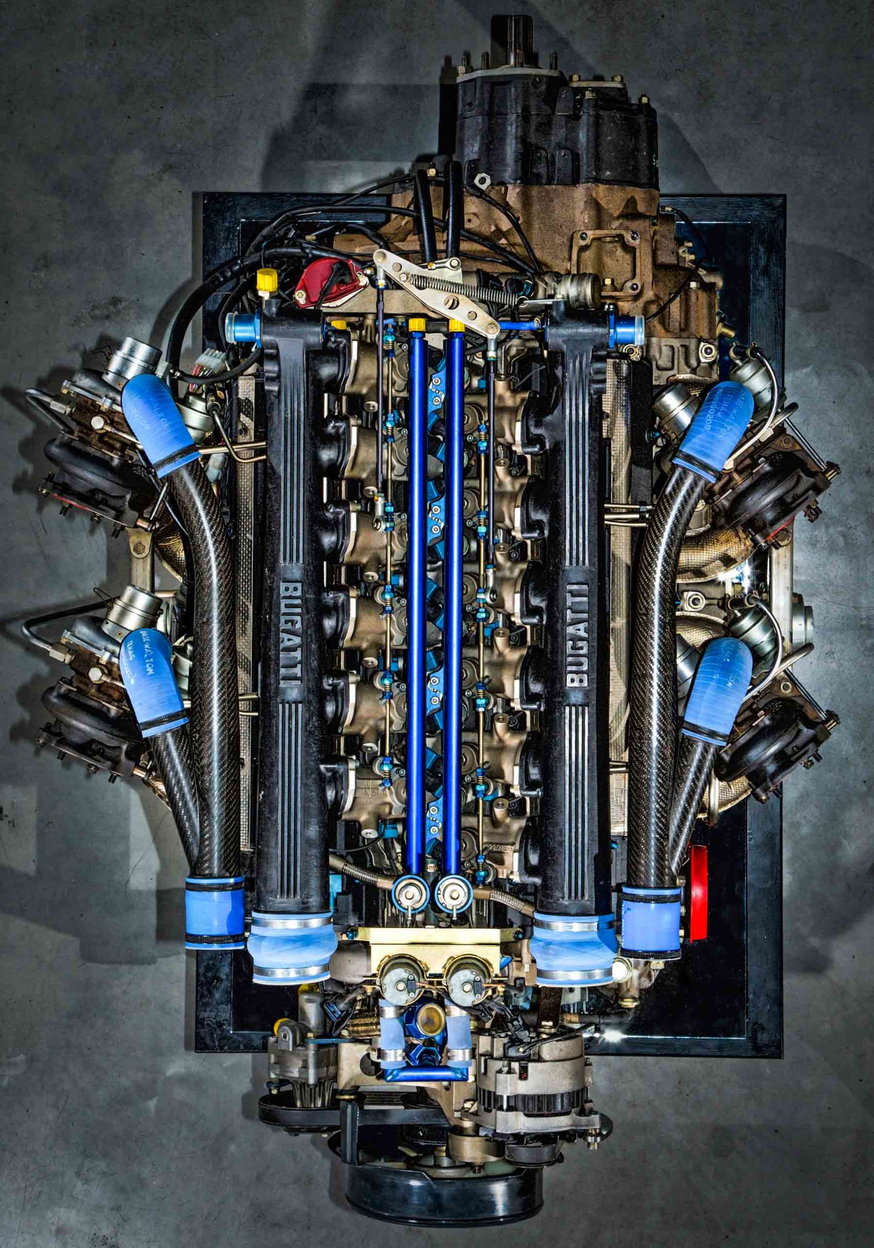 1792x2560 Jacob & Co. Bugatti Chiron Tourbillon Encapsulates A Working W16 Engine