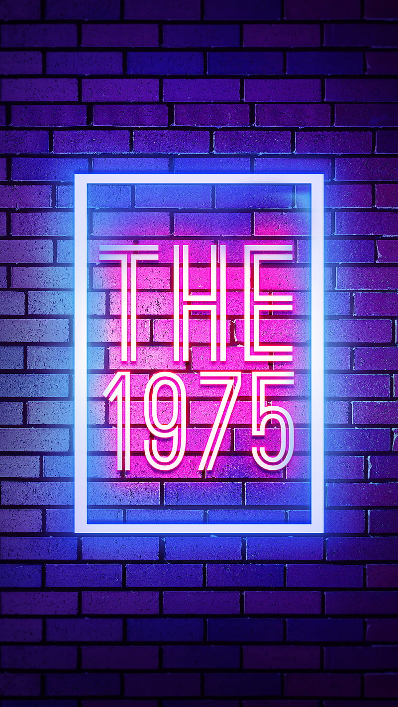 800x1422 The Neon The The 1975 band, HD phone wallpaper