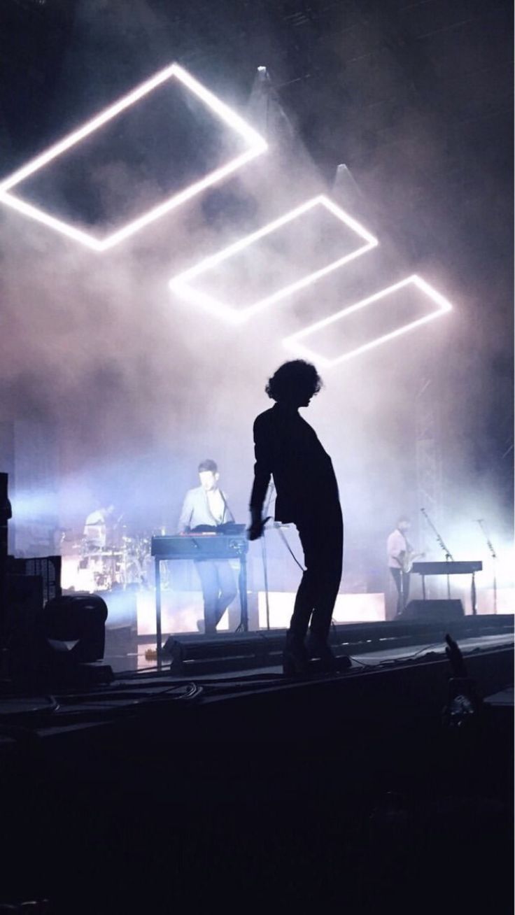 736x1308 The 1975 wallpaper iphone. The 1975 background, 1975 band wallpaper, Stage