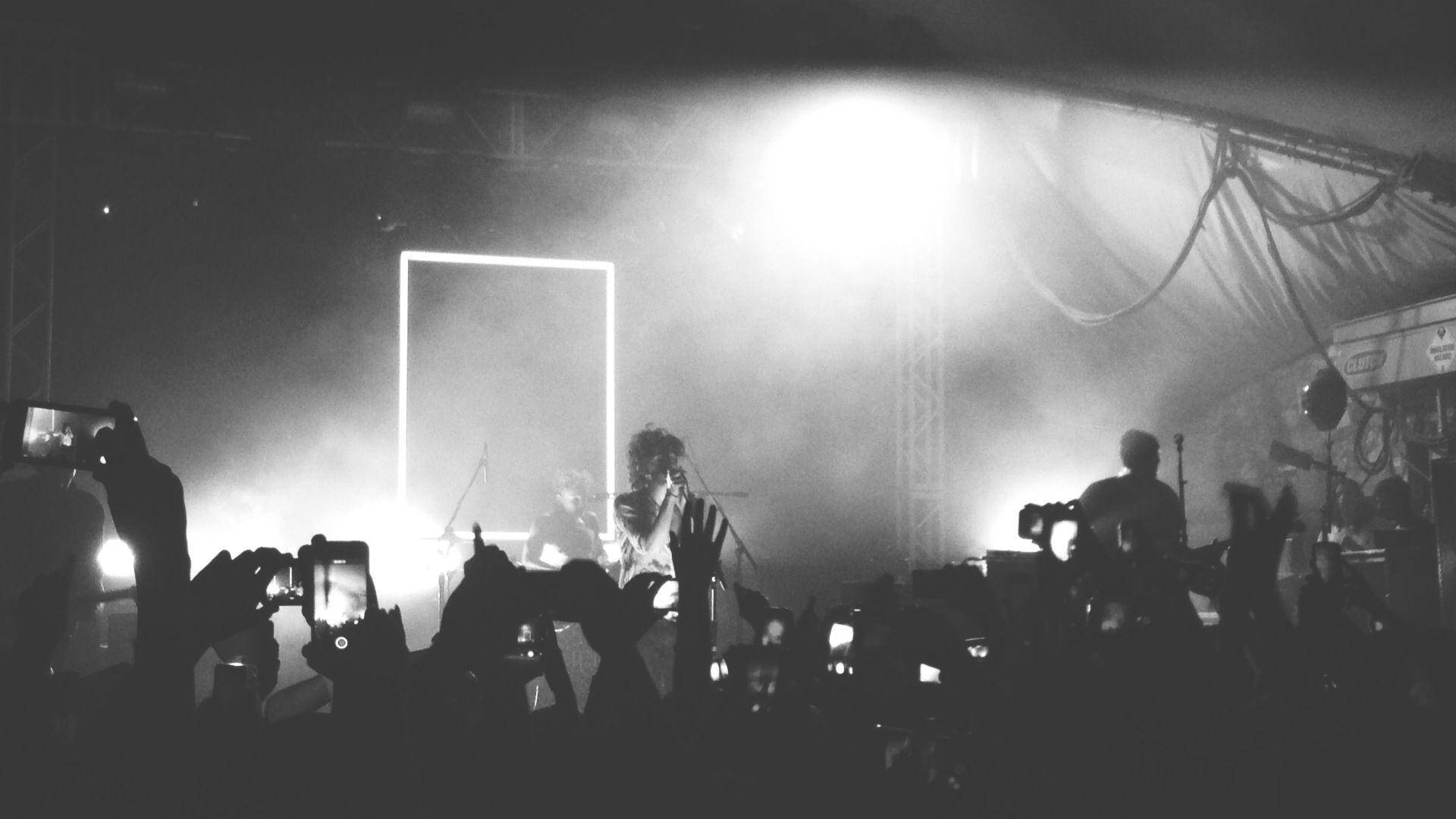 1920x1080 Descargar fondos de Elconcierto Monocromático De The 1975