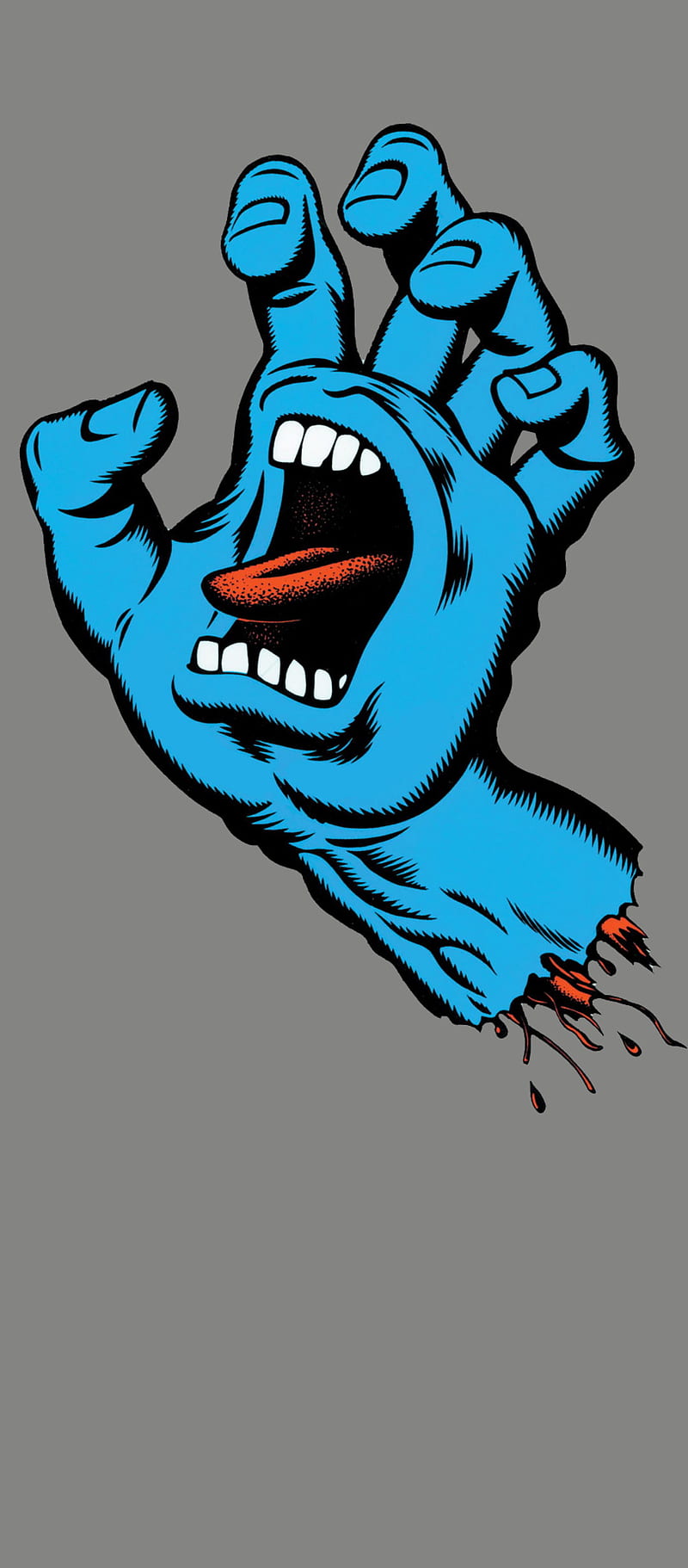 800x1822 HD santa cruz hand wallpaper