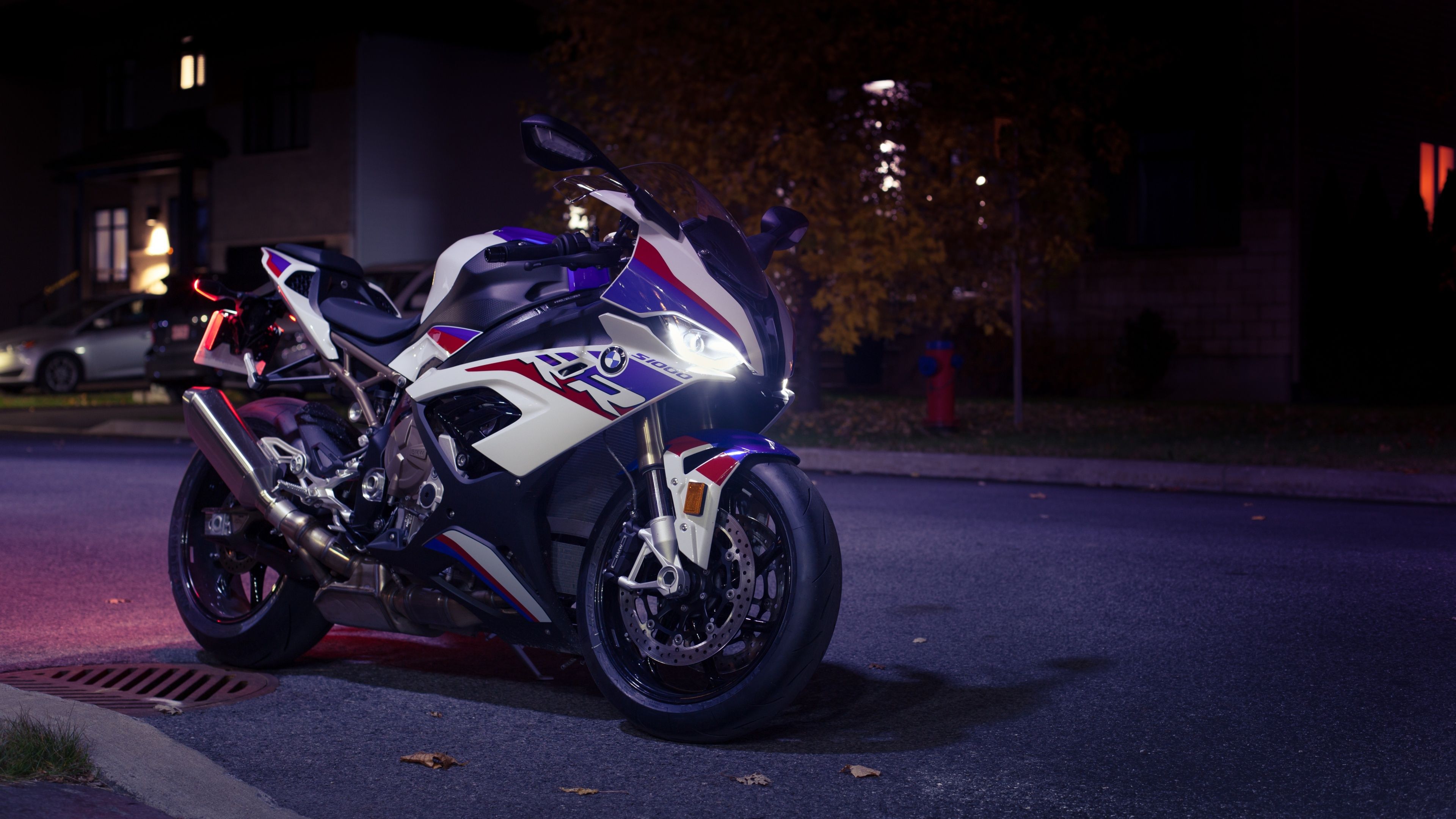 3840x2160 BMW S1000RR Wallpaper 4K, Sports bikes, 5K