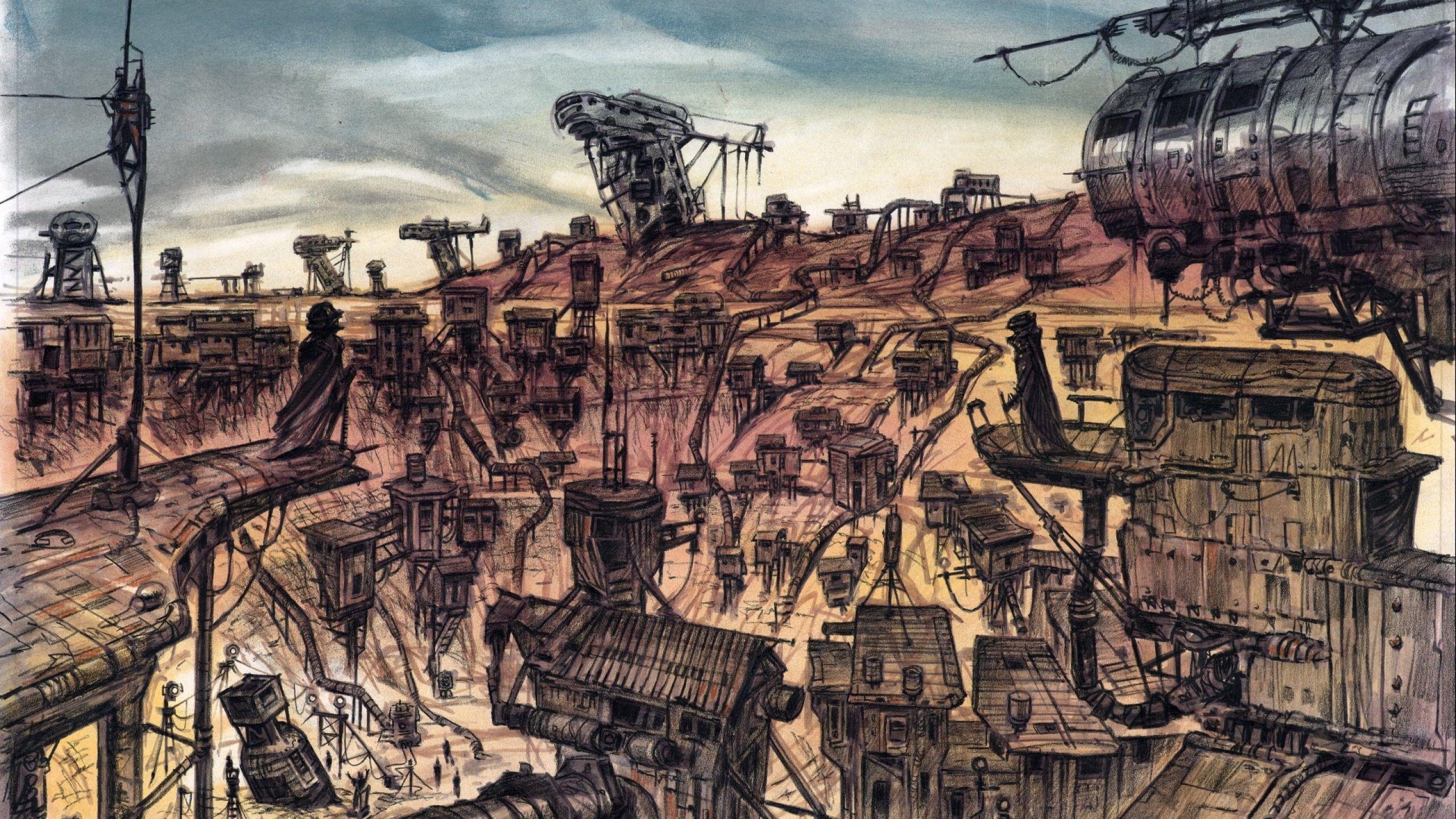 2560x1440 Fantasy Vintage Wallpaper