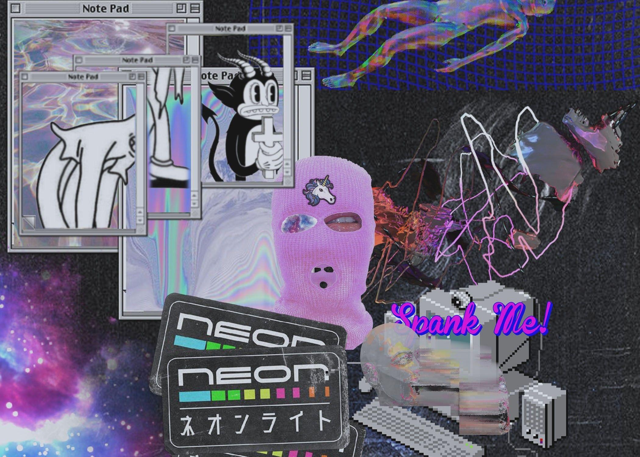 2100x1500 wallpaper aesthetic holograme pedroladroga retrofuturis