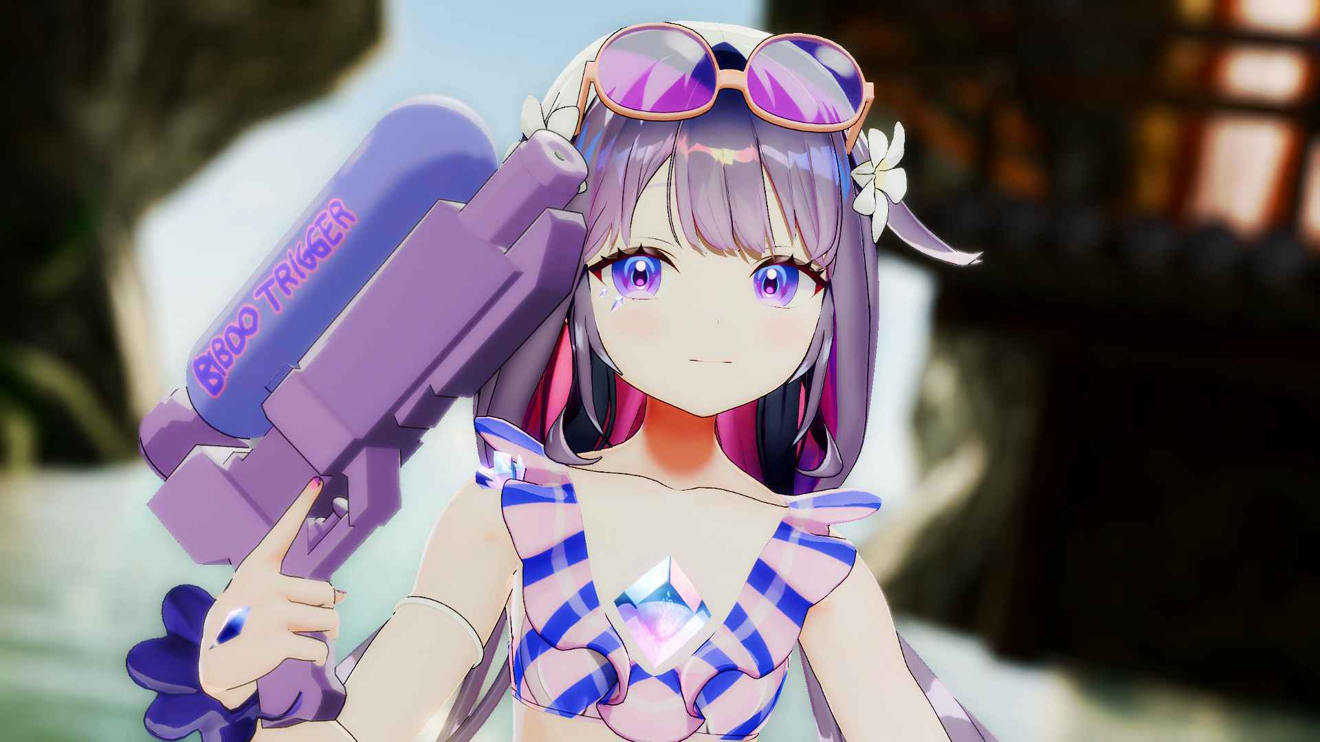 1920x1080 Koseki Bijou (Summer) (Avatar Unity Package) For VRChat's Ko Fi Shop