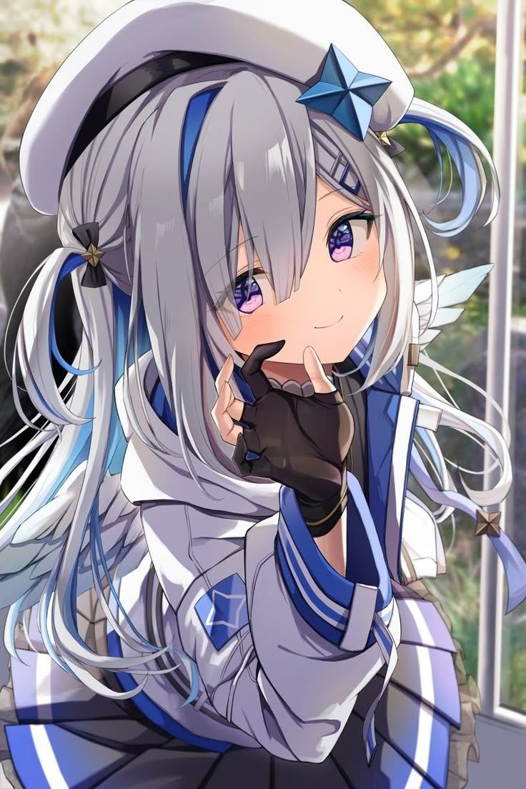 736x1104 Koseki bijou icon. Vtuber wallpaper, Makaino ririmu fanart, Hololive vtuber