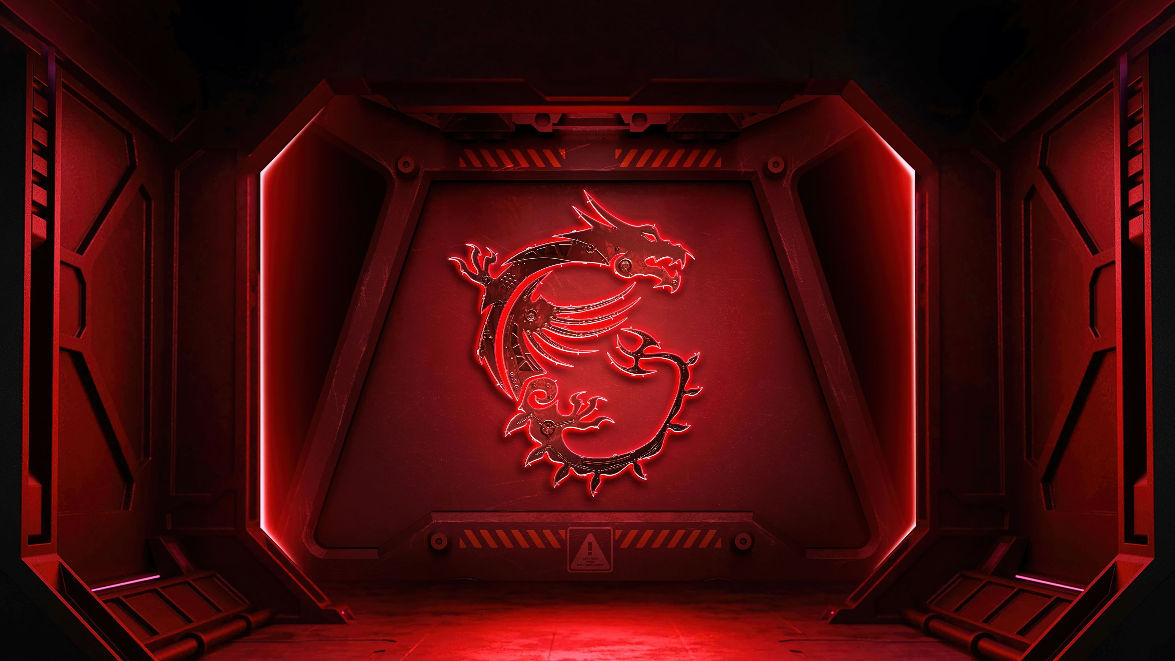 3840x2160 MSi Logo Wallpaper 4K HD PC i