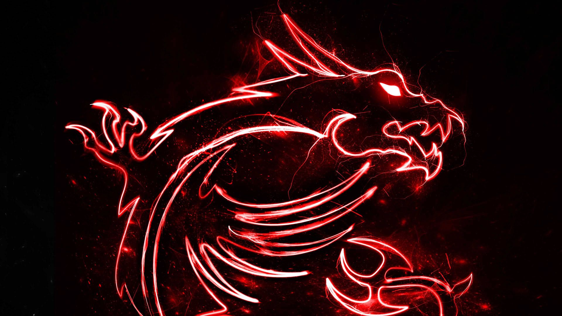 1920x1080 Red MSI Wallpaper