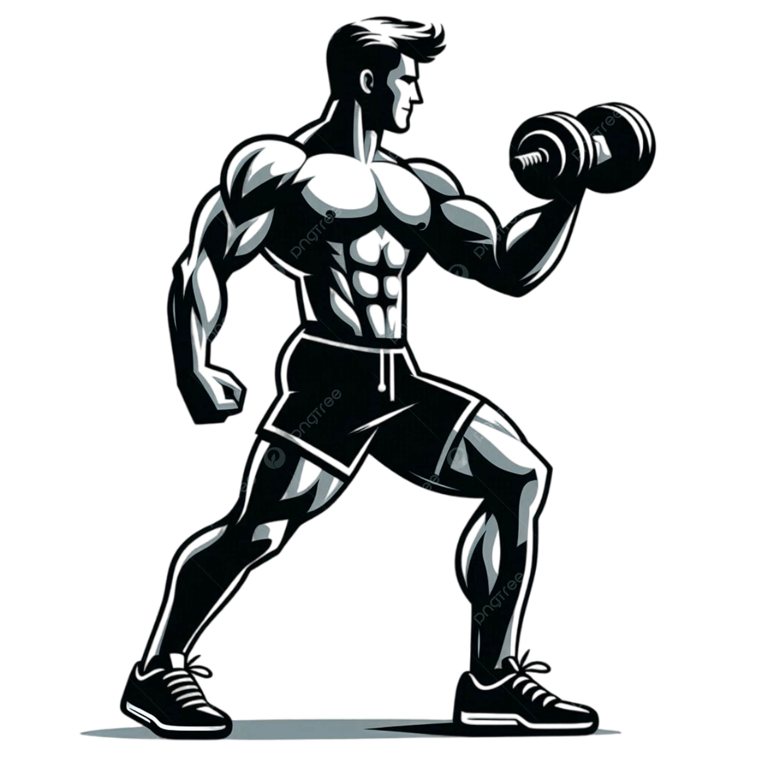 2500x2500 Gym Man Musculas Body Display, Gym, Body Builder Man, Fitness PNG Transparent Image and Clipart for Free Download