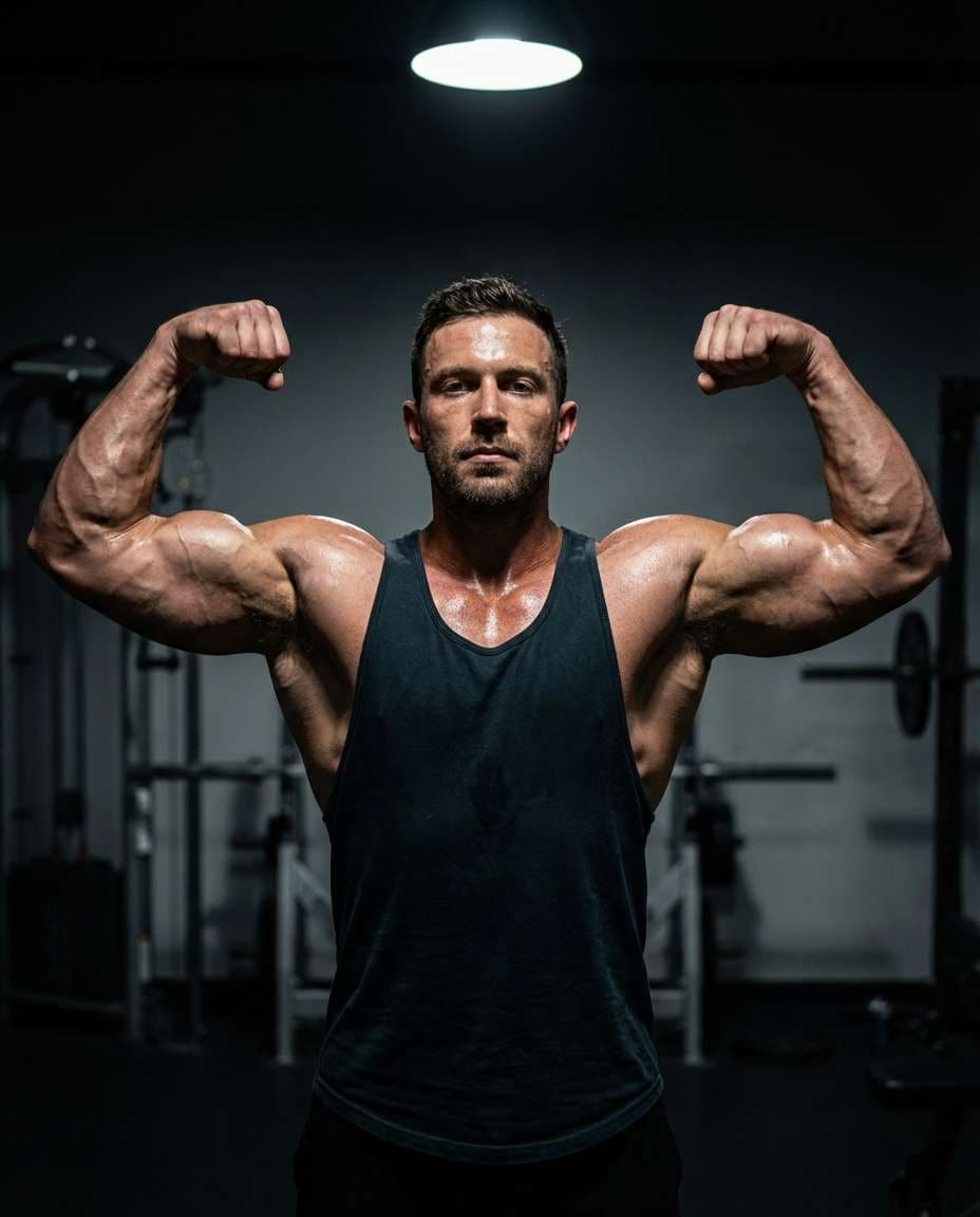 928x1152 Gemini Gym Photo Prompt. Copy Paste Fitness Shots